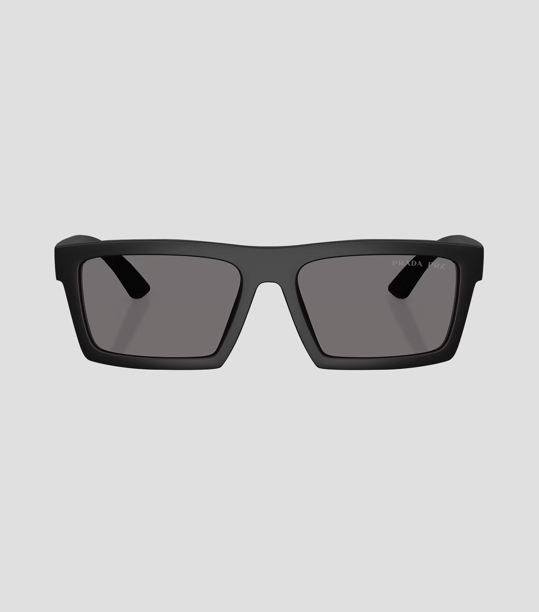 Lentes de sol rectangulares Linea Rossa negro mate Hombre