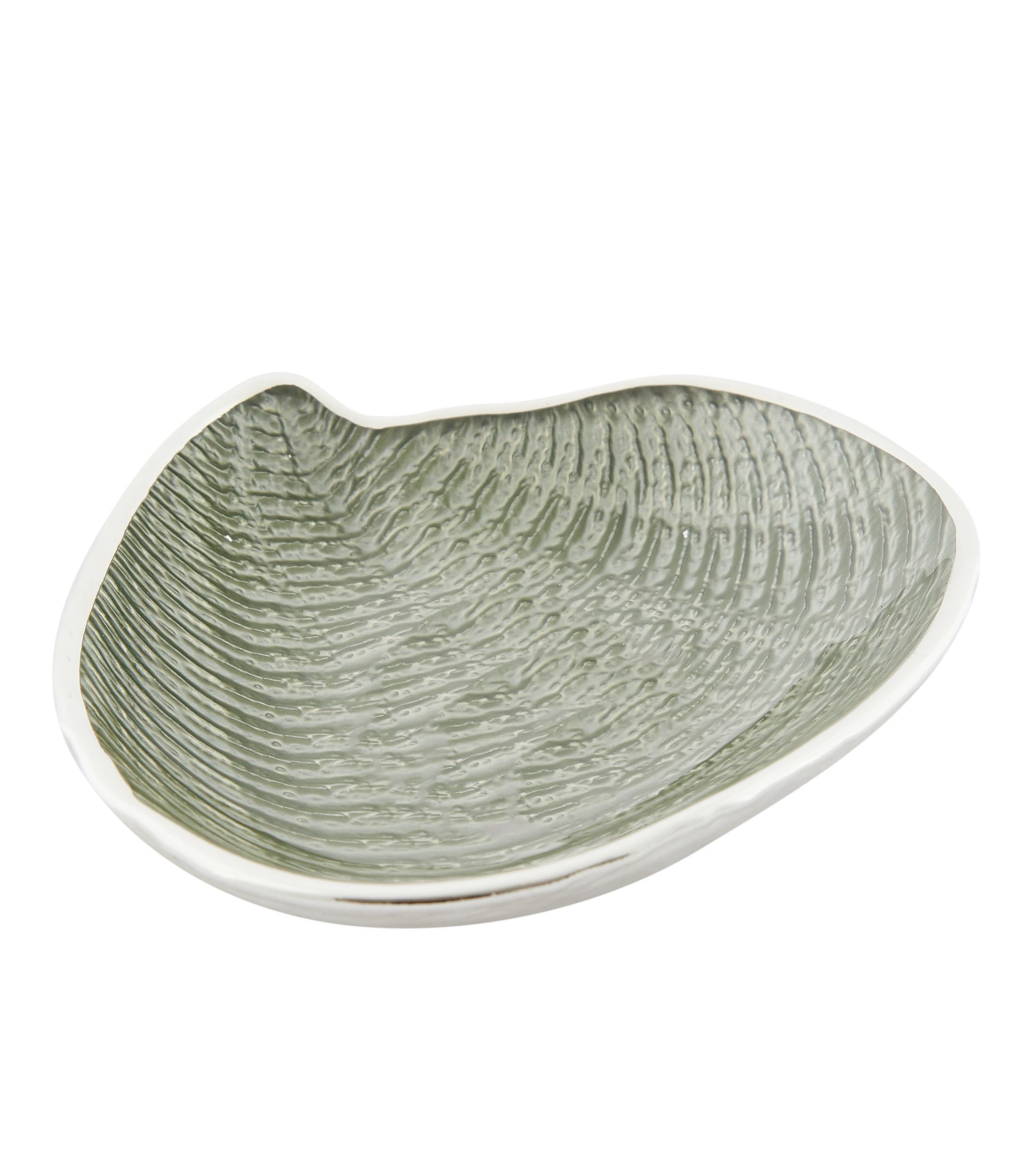 Centro de mesa decorativo en plata