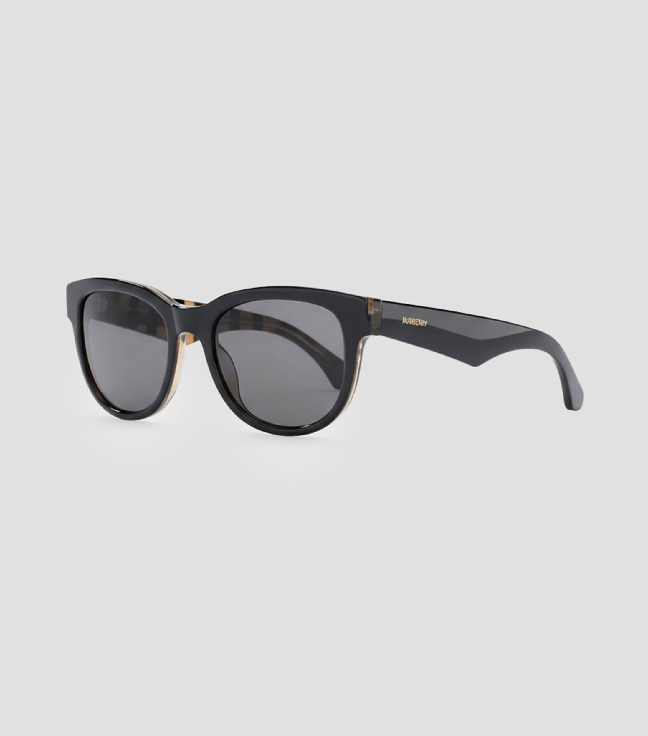 Lentes de sol redondos Check negros Unisex