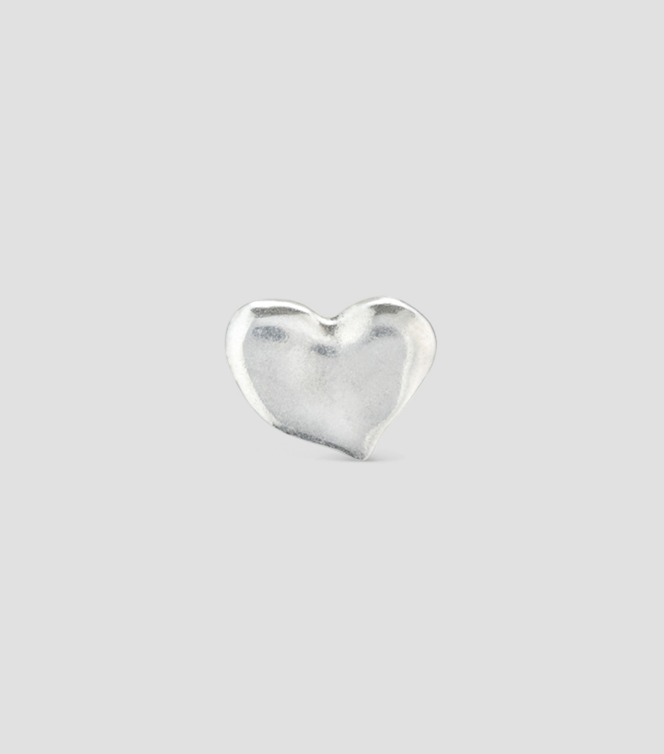 Arete en forma de corazon Mujer
