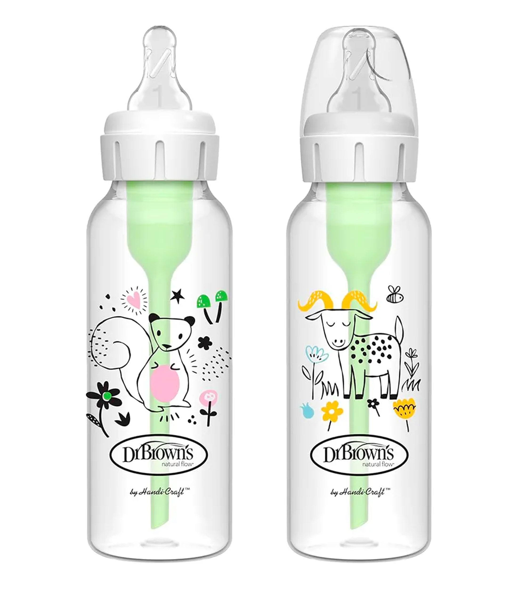 Set 2 Biberones Anti-colic Options de 250 ml
