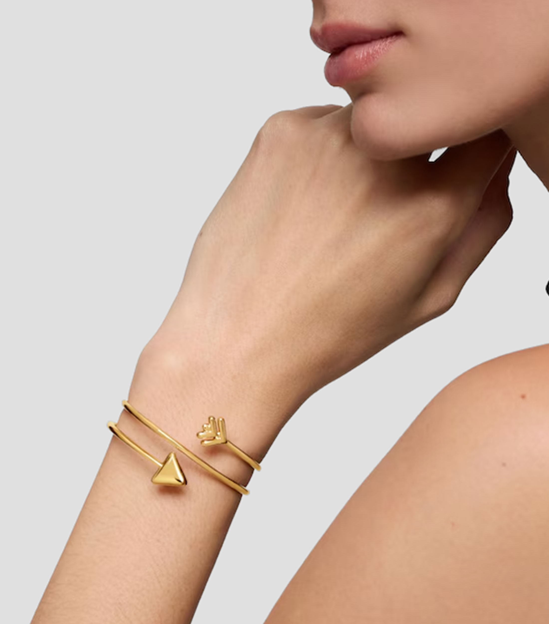 Pulsera en Plata Flechazo Mujer
