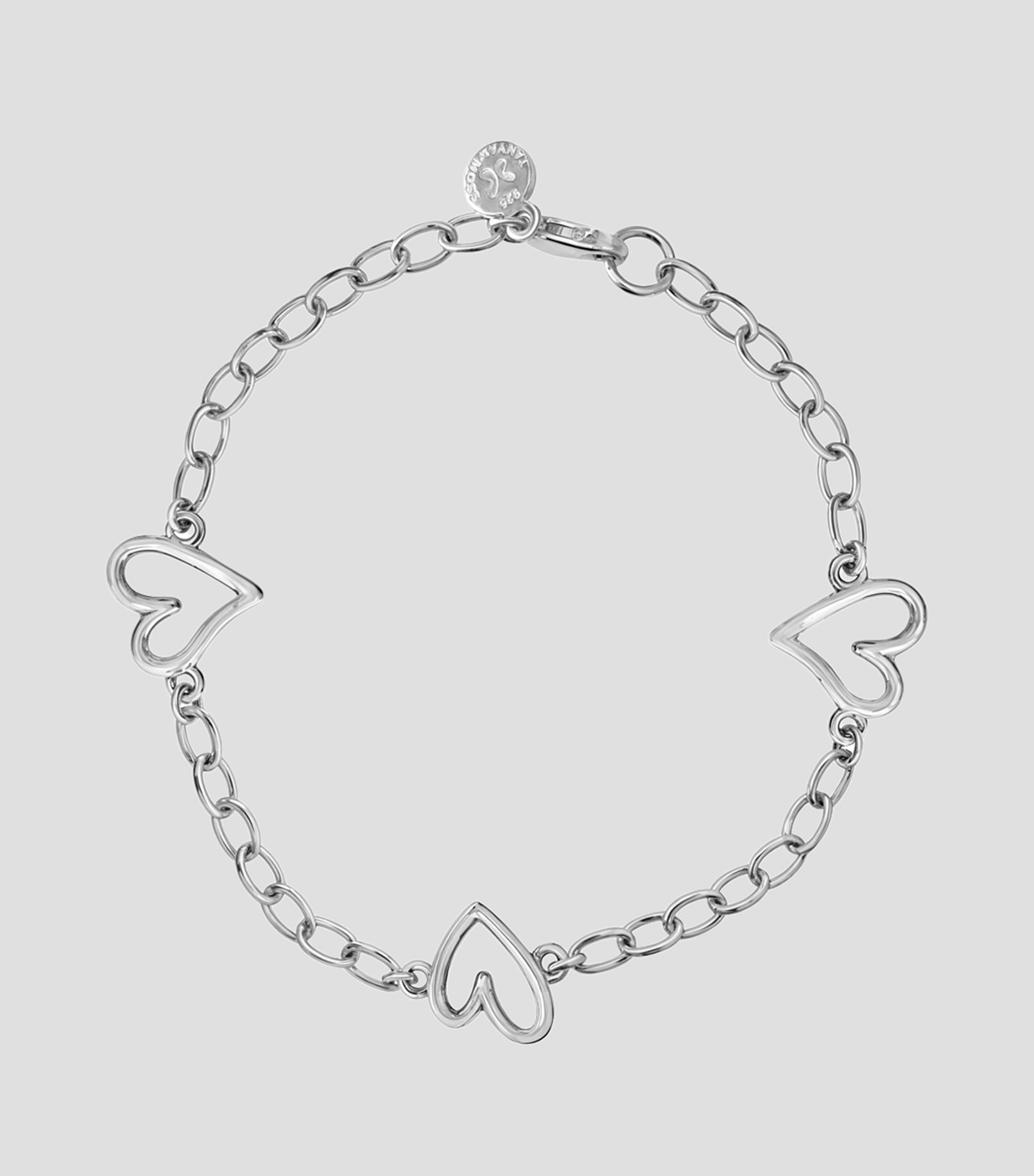 Pulsera en plata .925 Latidos Mujer