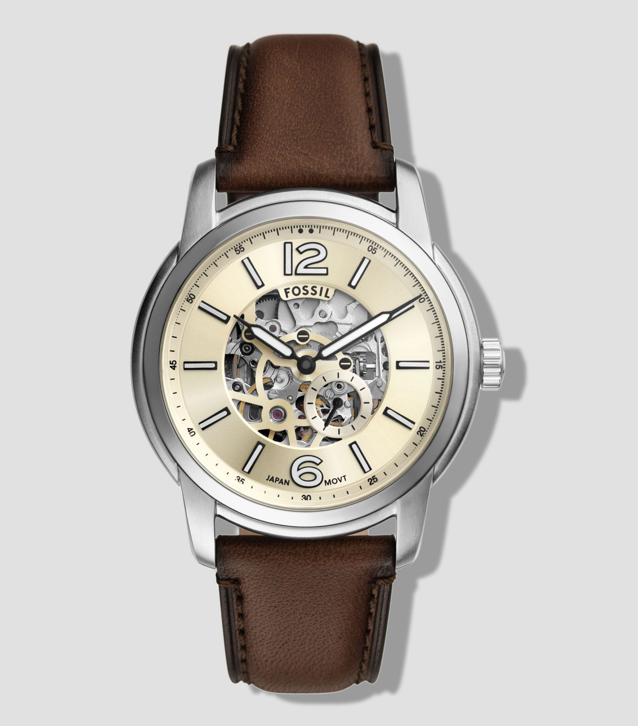 Reloj para Hombre Fossil Heritage casual Dorado, plateado