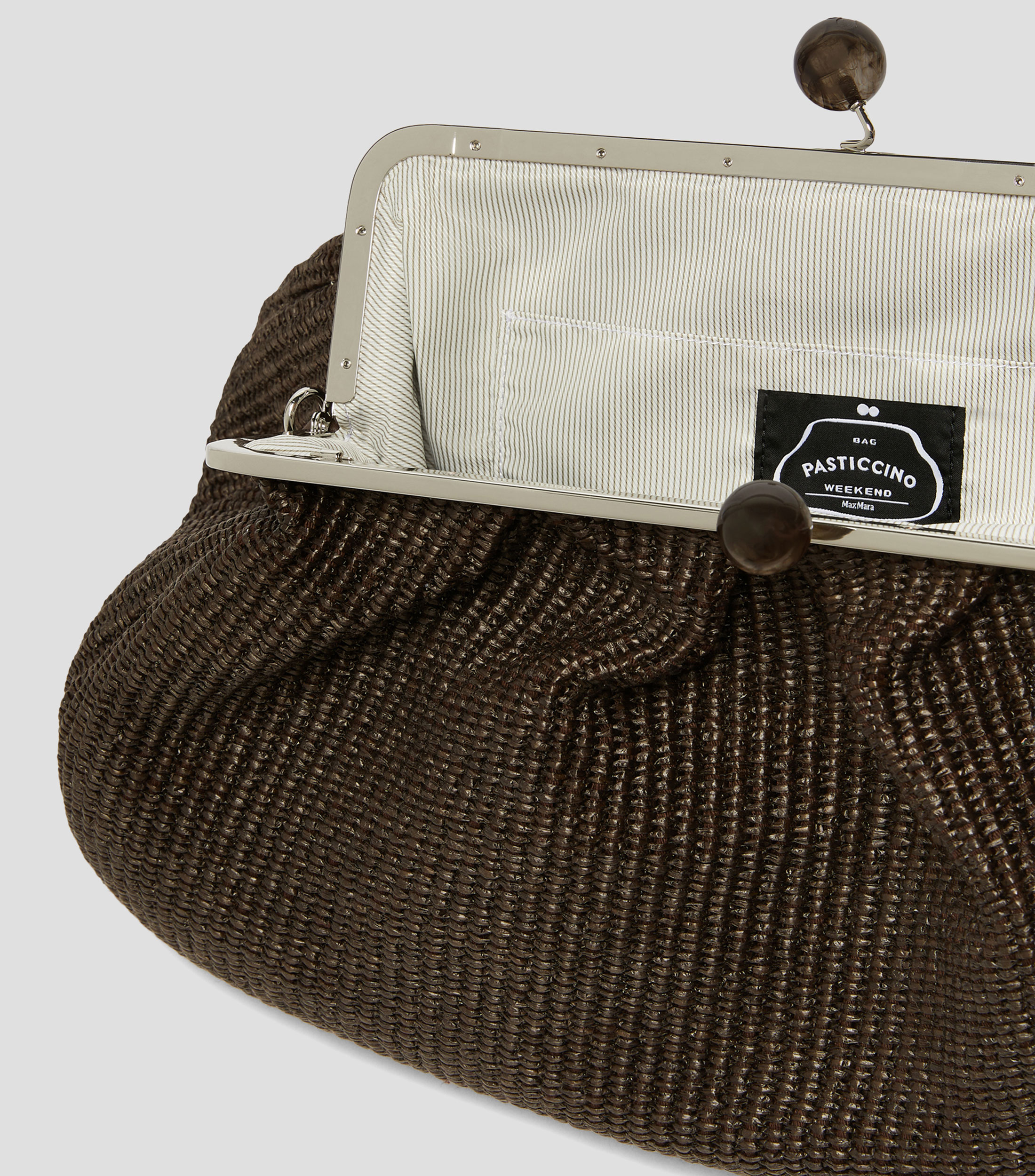 Bolsa Clutch con microdiseños Mujer