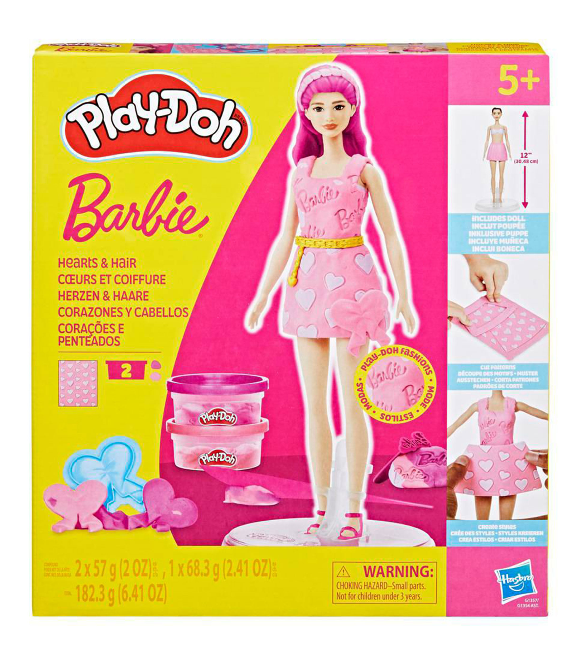 Set de Muñeca Corazones y Cabellos