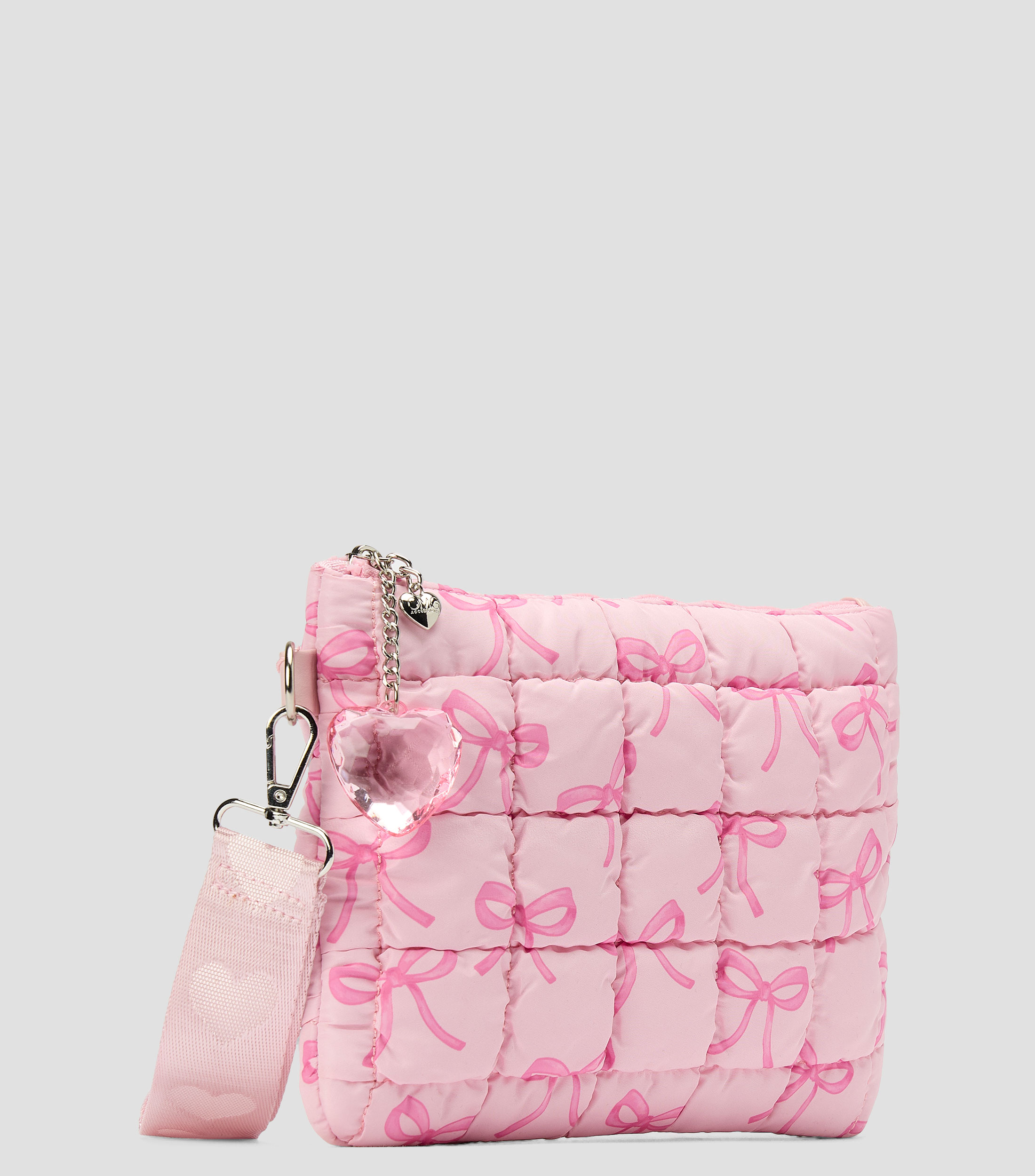 Bolsa Wristlet capitonada Nina