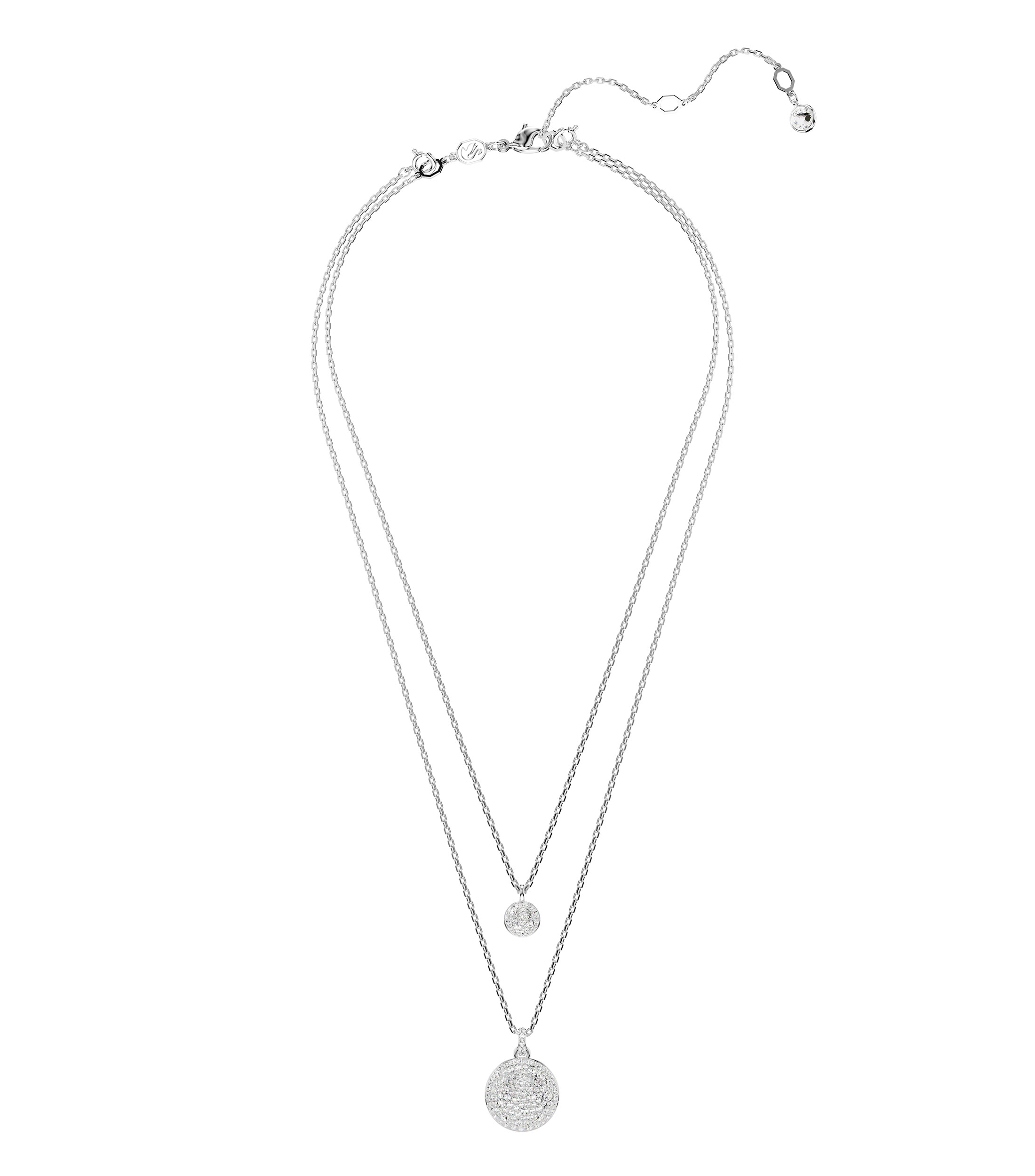 Dije en capas con collar Meteora Mujer