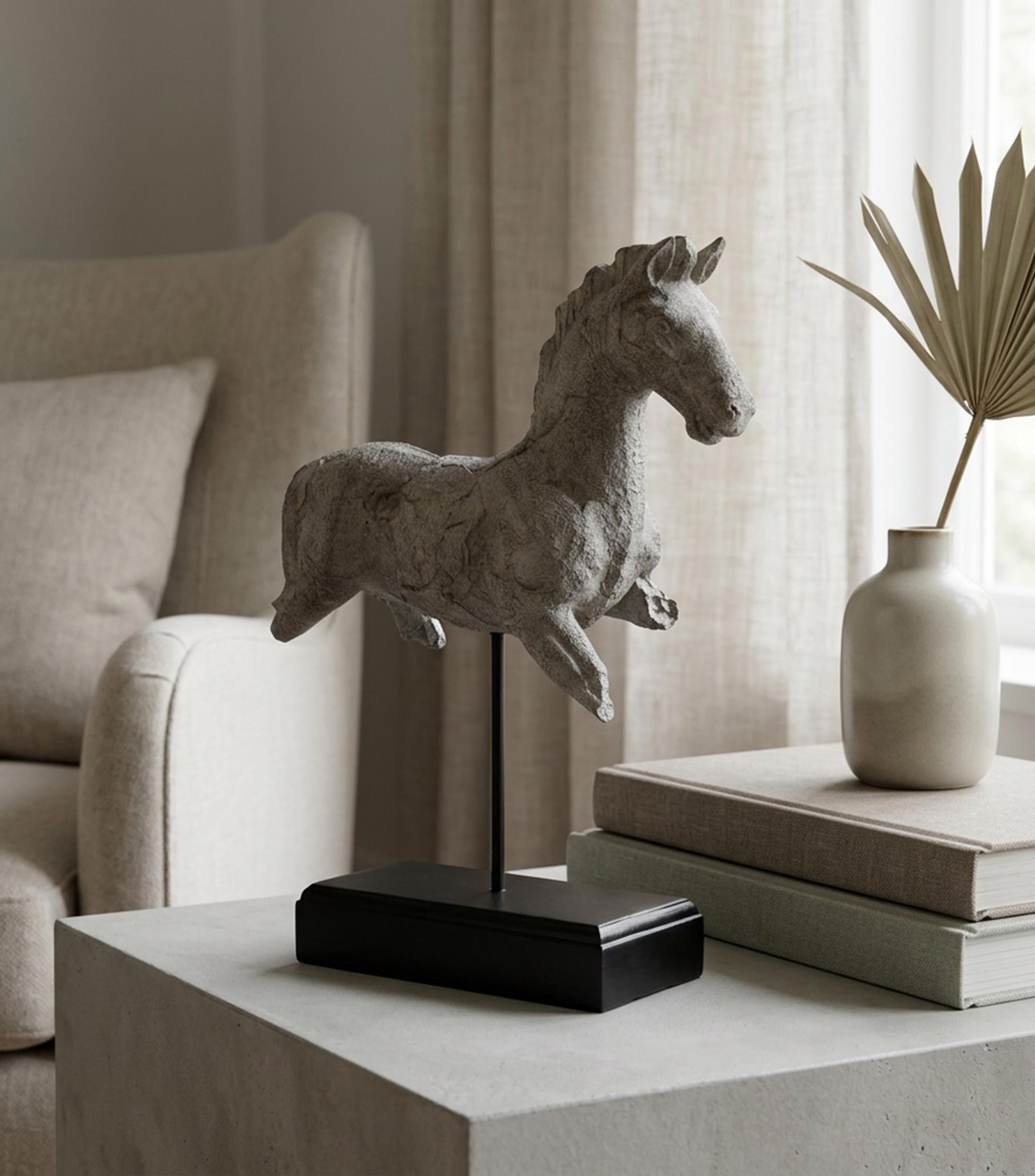 Figura decorativa de Caballo Limen