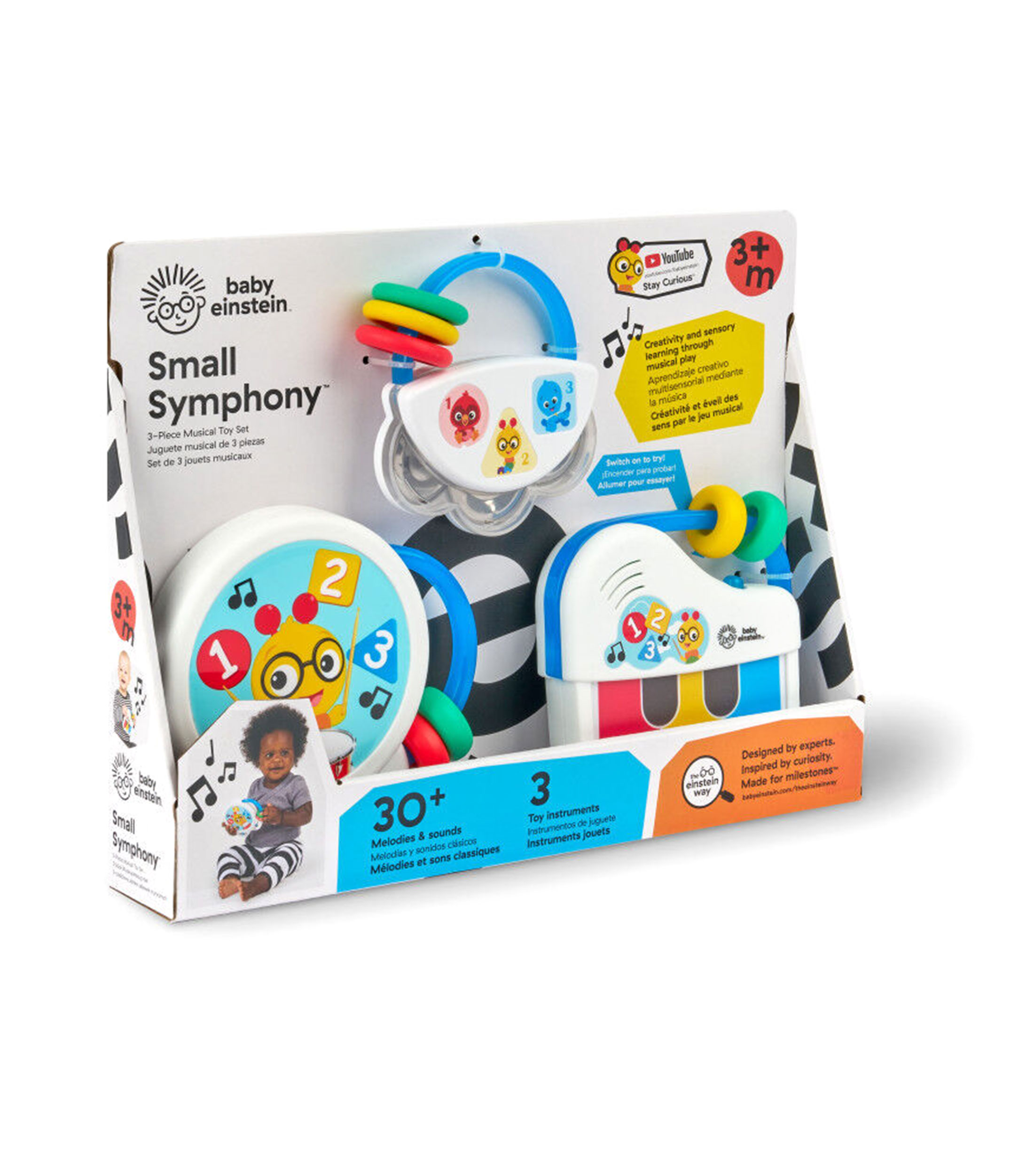 Juego 3 piezas musicales Small Symphony
