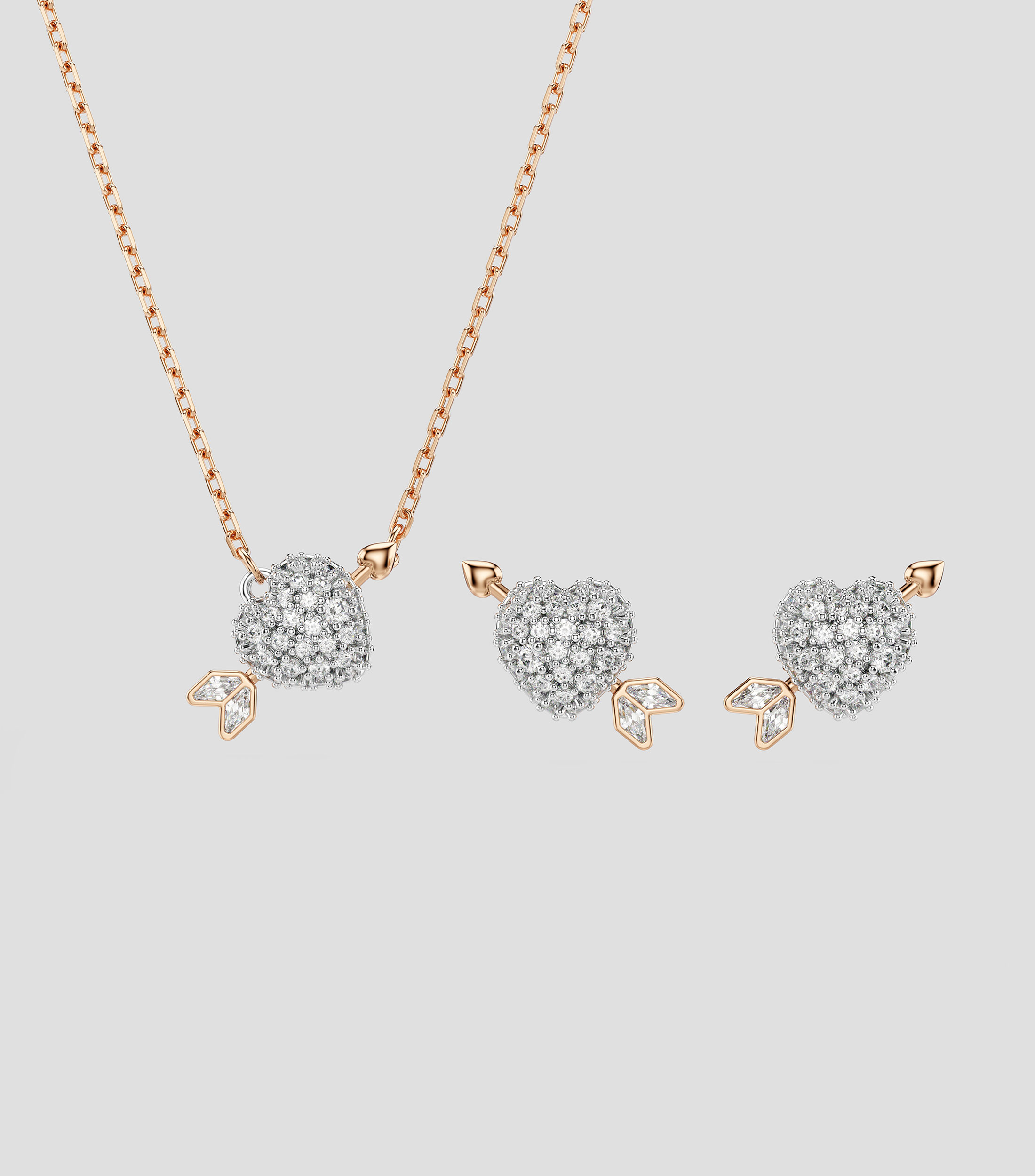Set collar y aretes Idyllia Mujer