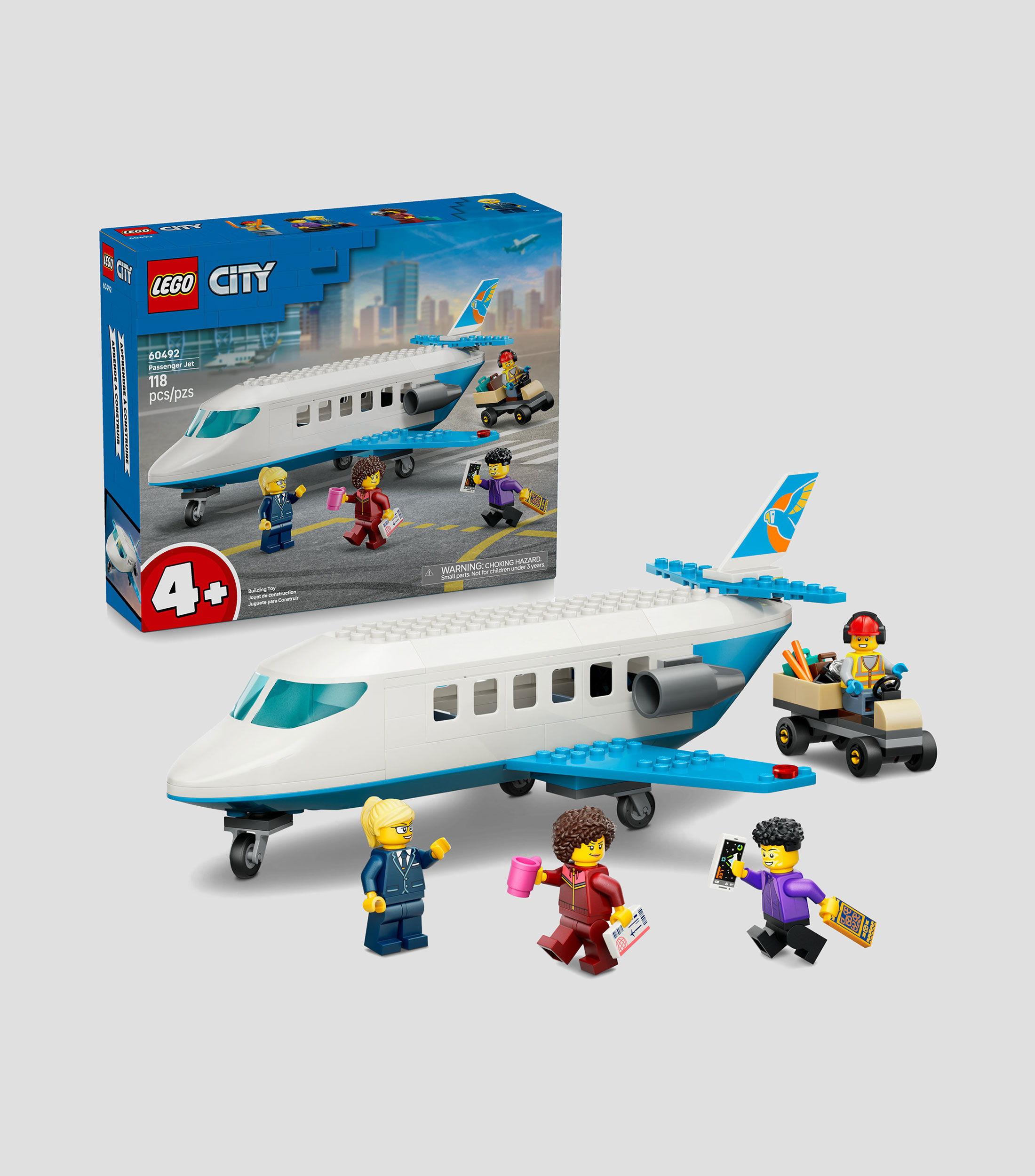 Lego City Avión de Pasajeros 60492