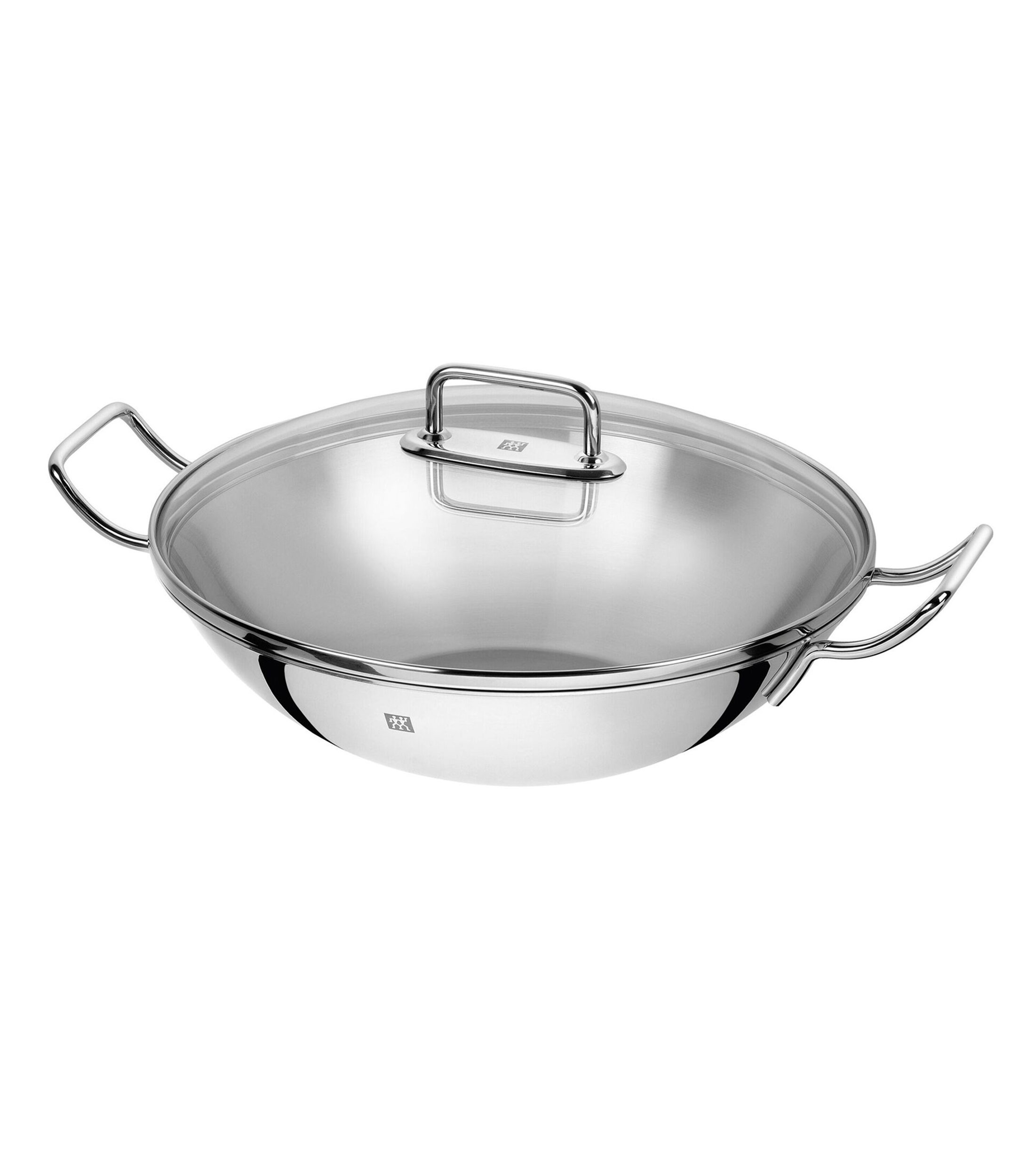 Wok en Acero Inoxidable Zwilling Plus 32 cm