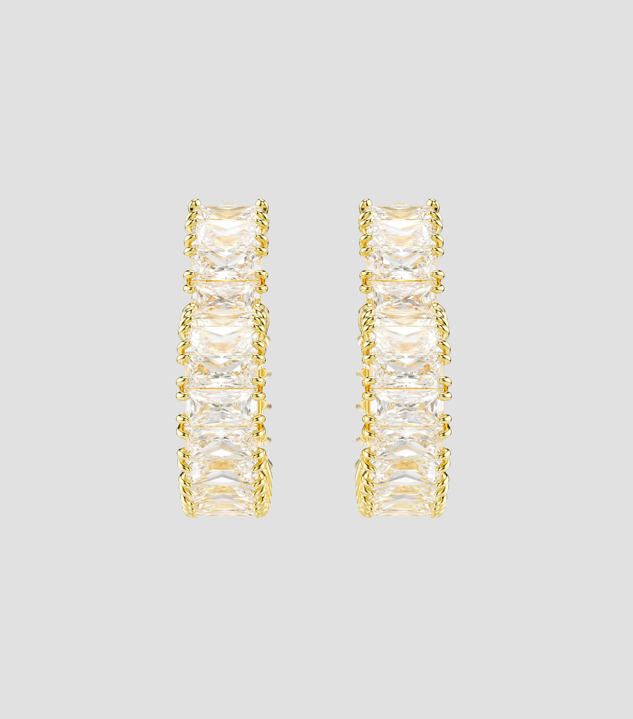 Pendientes Matrix con Cristales Unisex