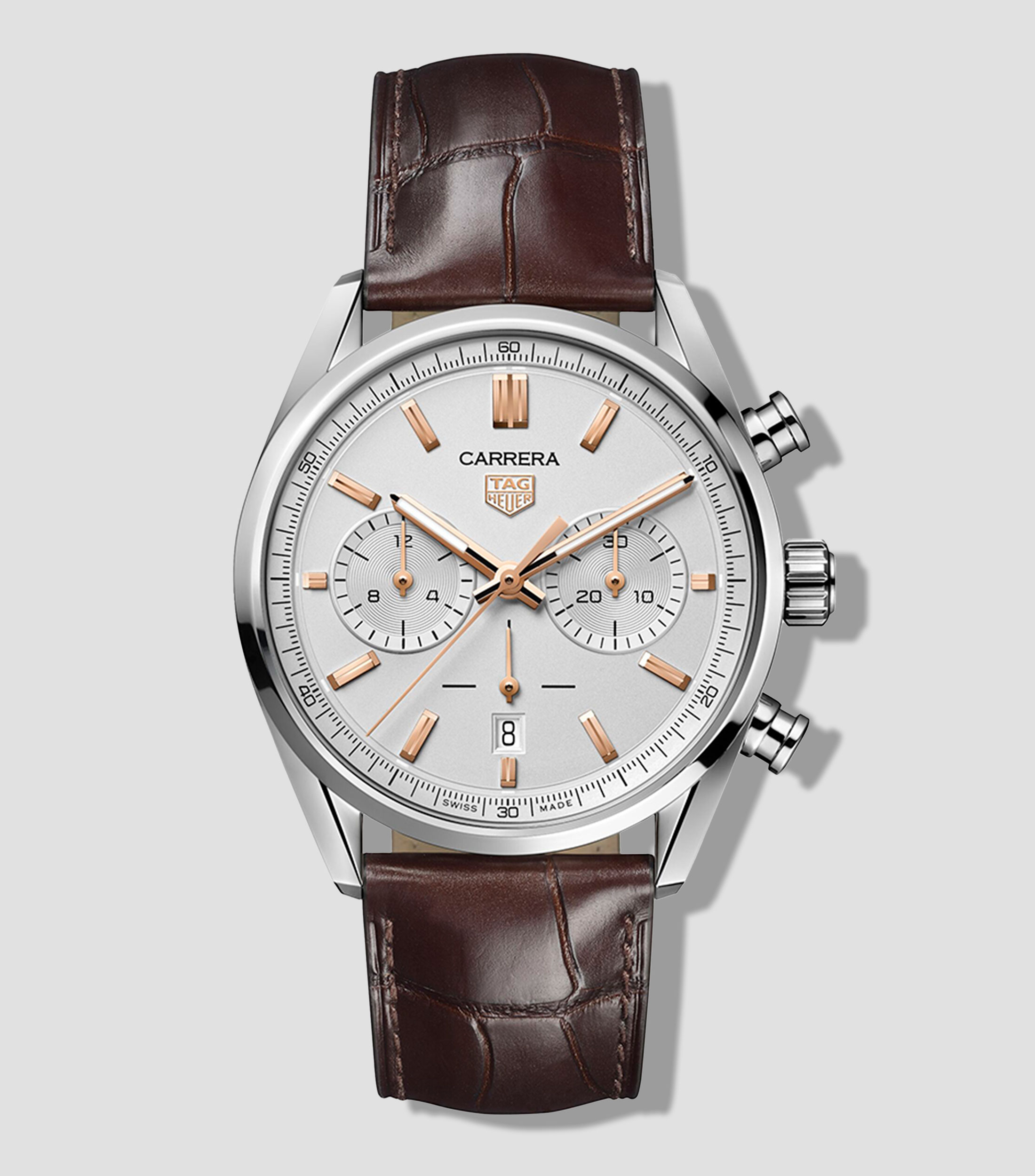 Reloj Unisex Tag Carrera casual, Blanco