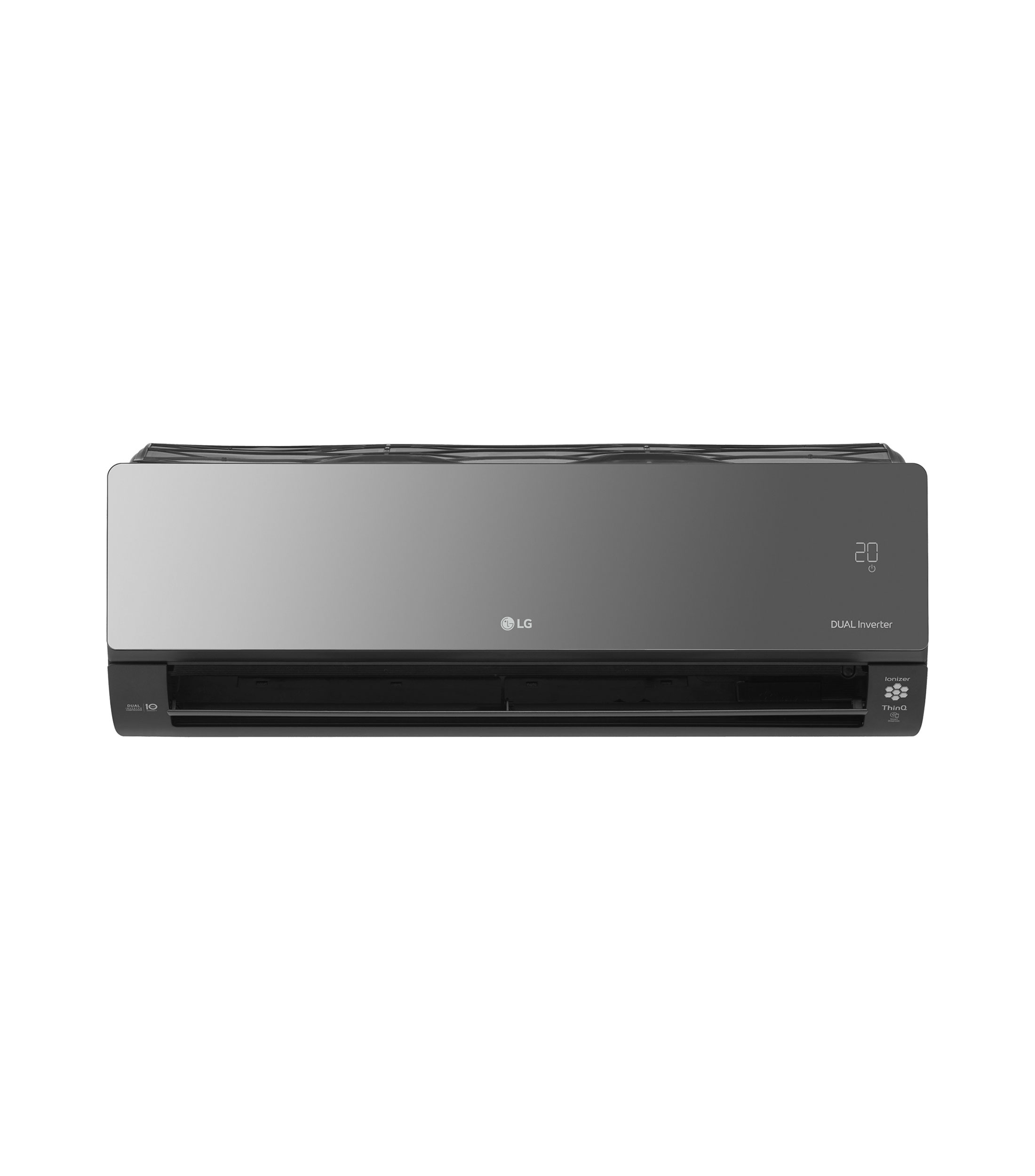 Aire Acondicionado Minisplit LG Dual Inverter Acabado Espejo 1 Tonelada Solo Frío 220V VR122CW