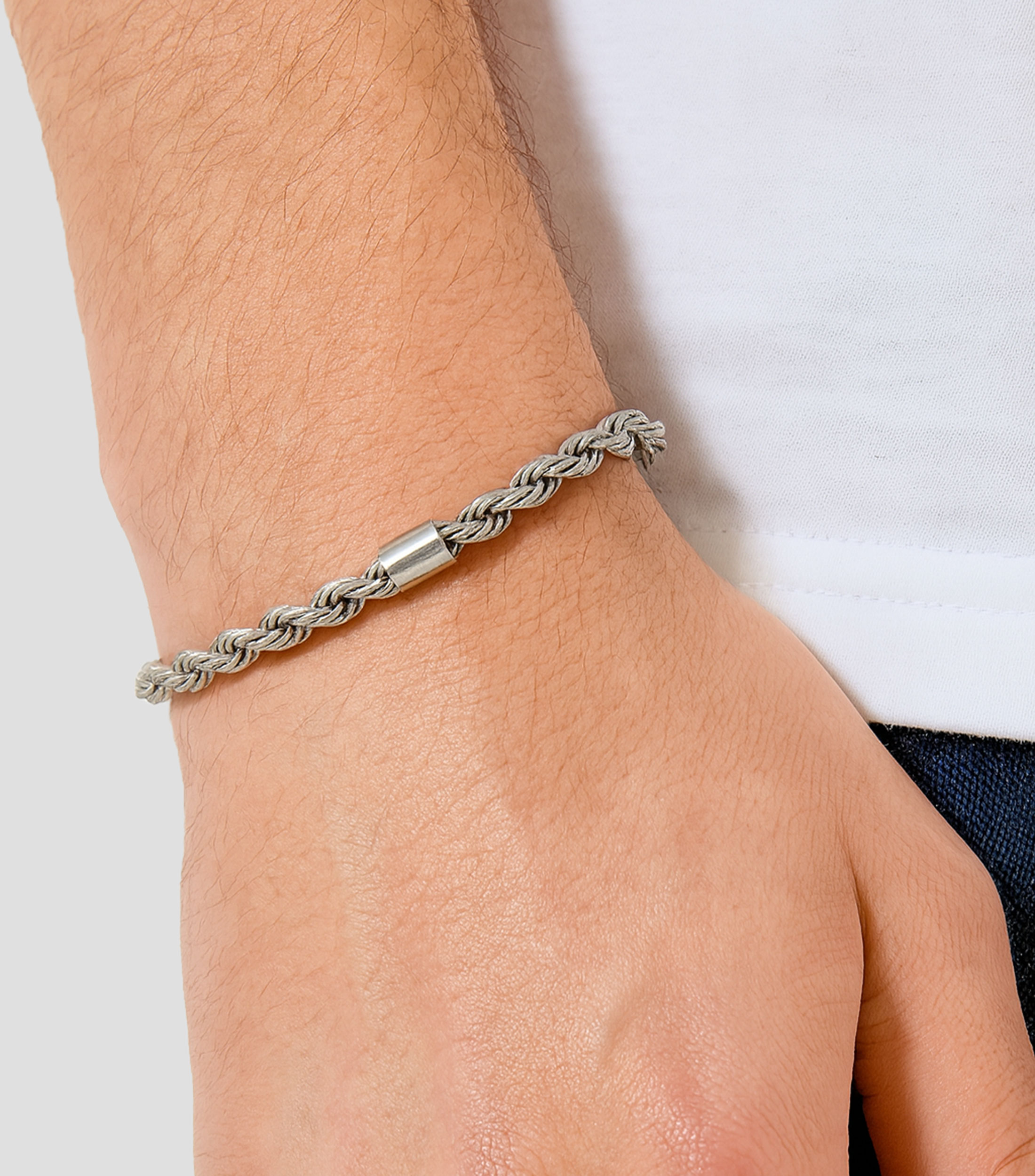 Pulsera trenzada Hombre