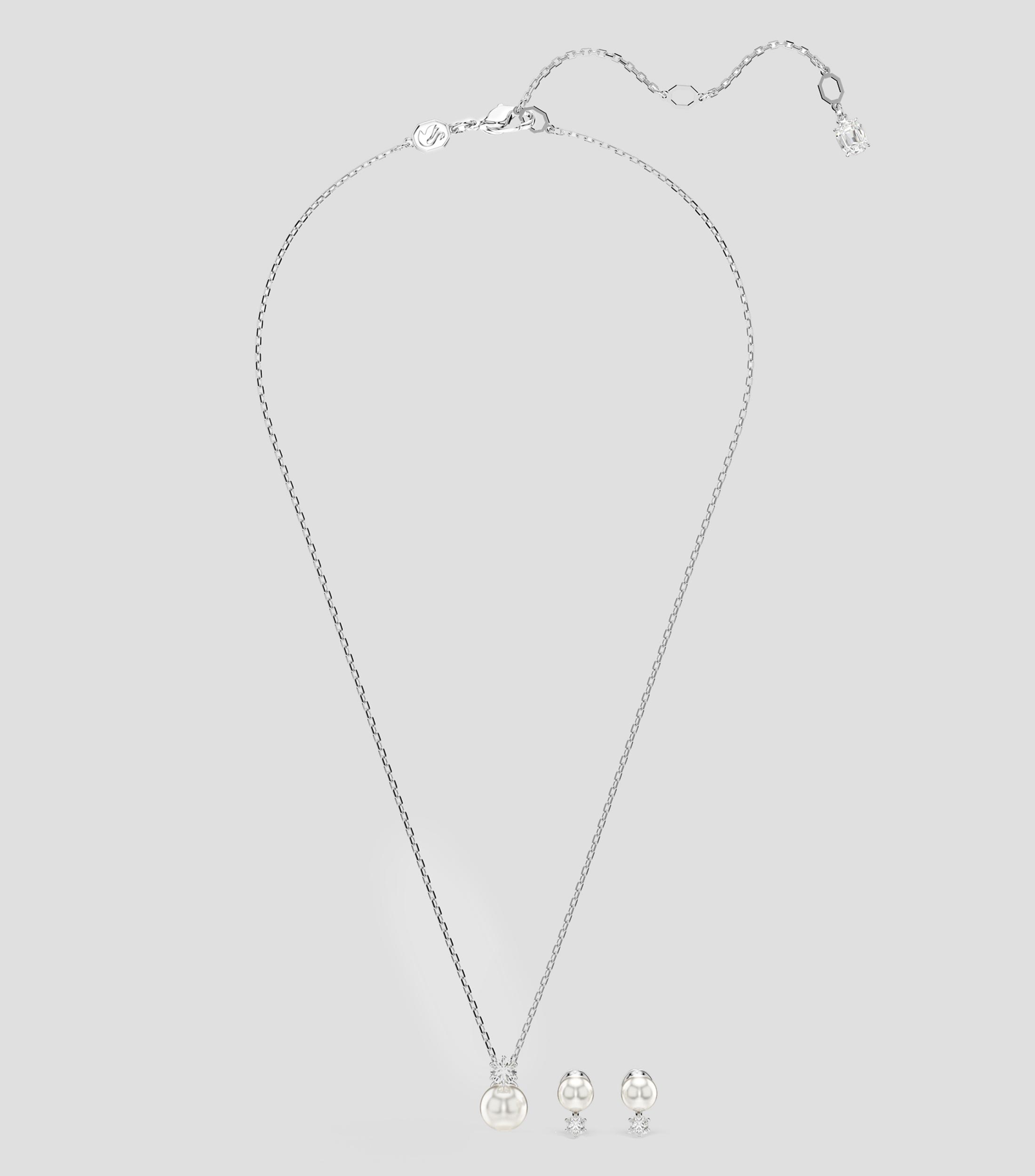 Set de collar y aretes Unisex