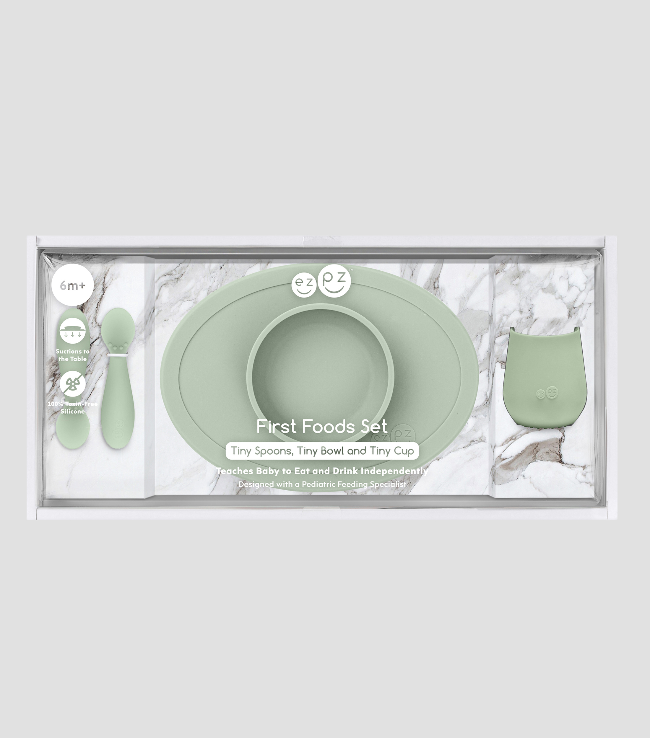 Set Primeros Alimentos Verde Nórdico