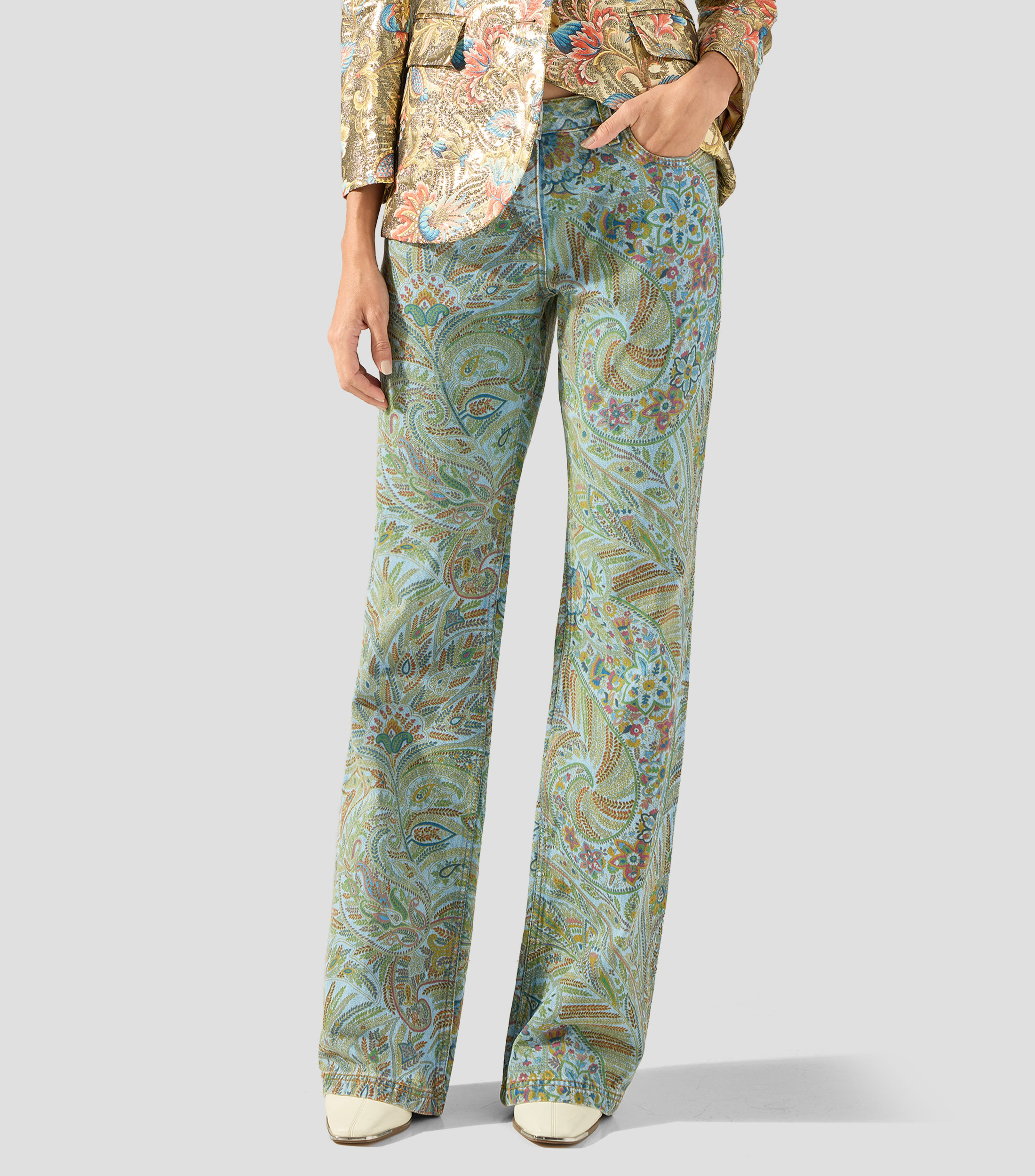 Jeans wideleg Mujer
