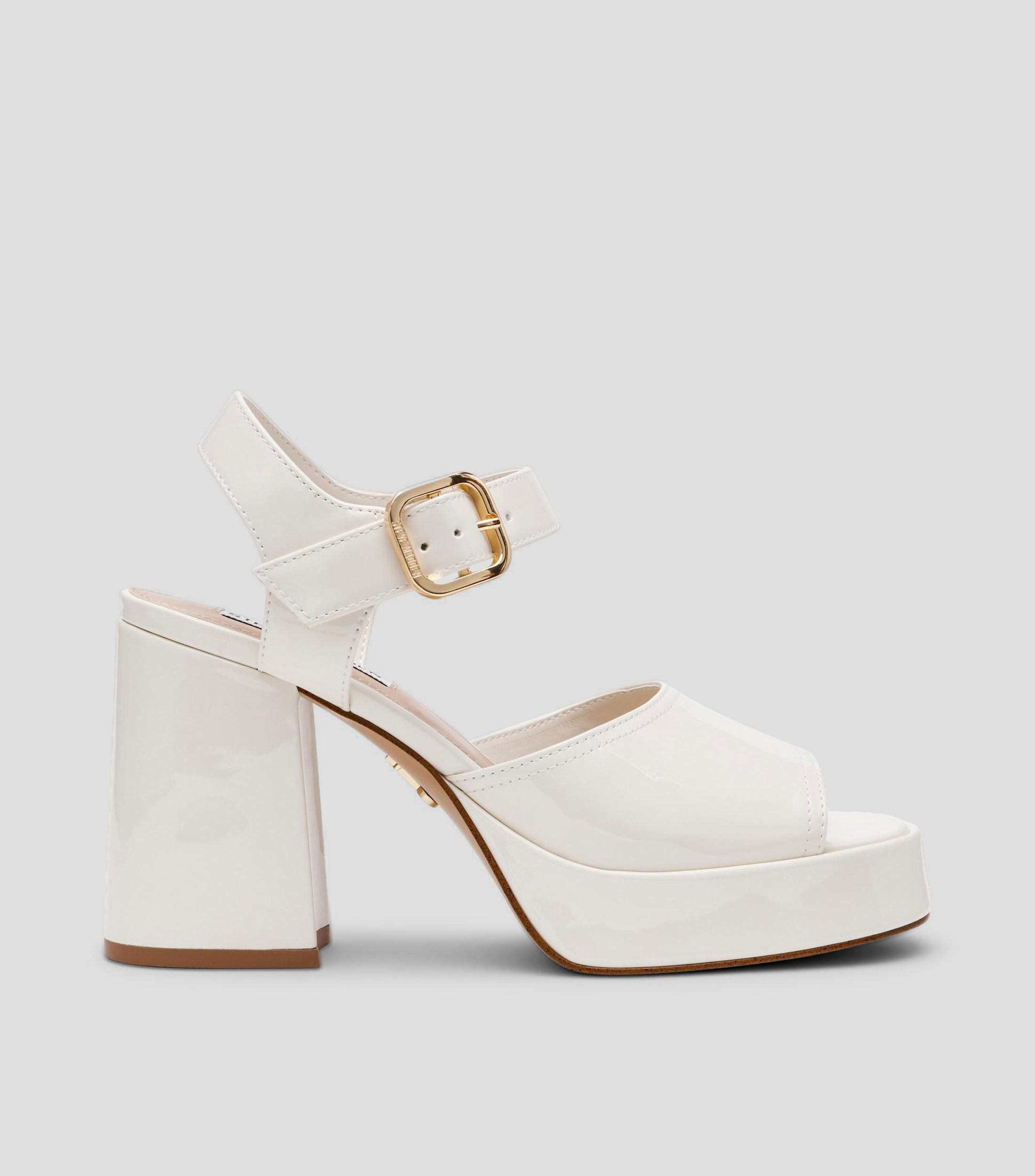 Sandalias con tacón alto cuadrado Soho Mujer