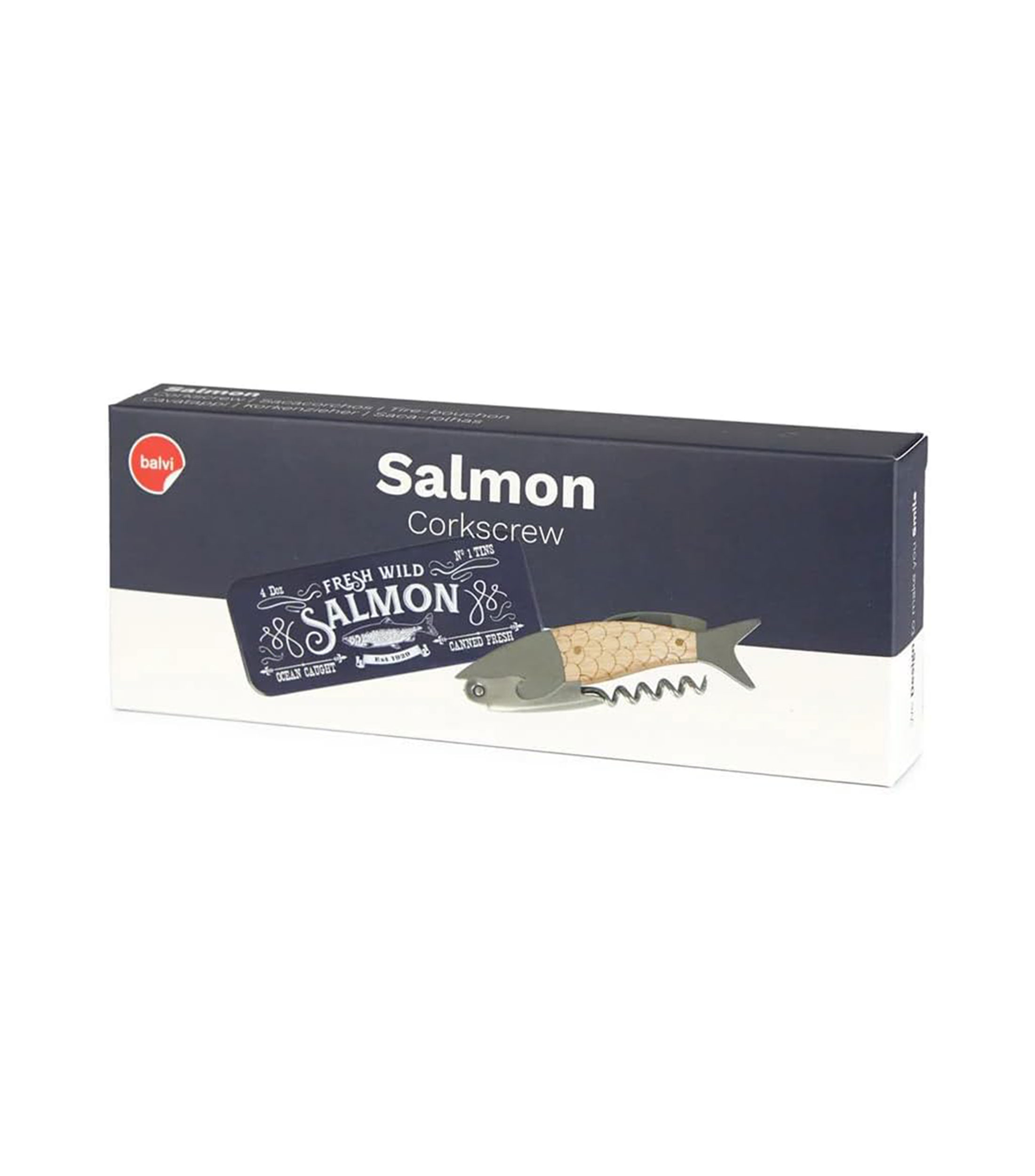 Destapacorchos en lata Salmon