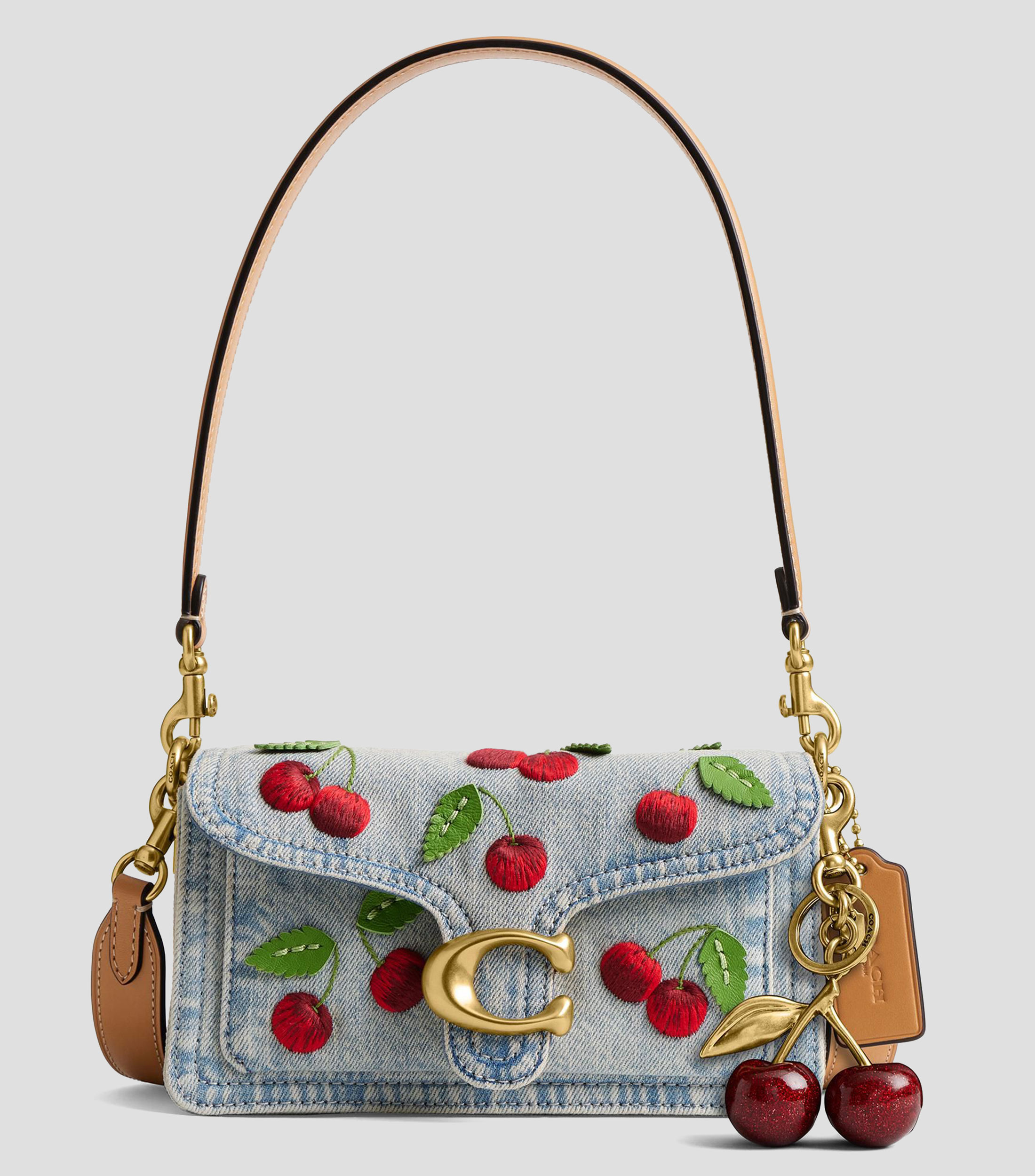 Bolsa shoulder Tabby 20 con bordado Mujer