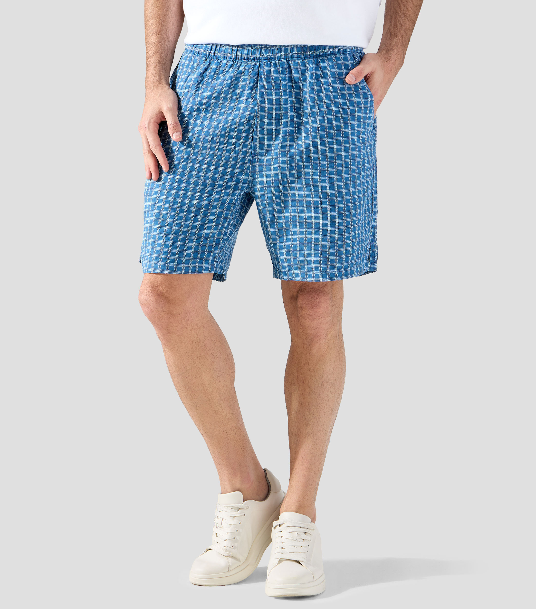 Short cuadros Hombre
