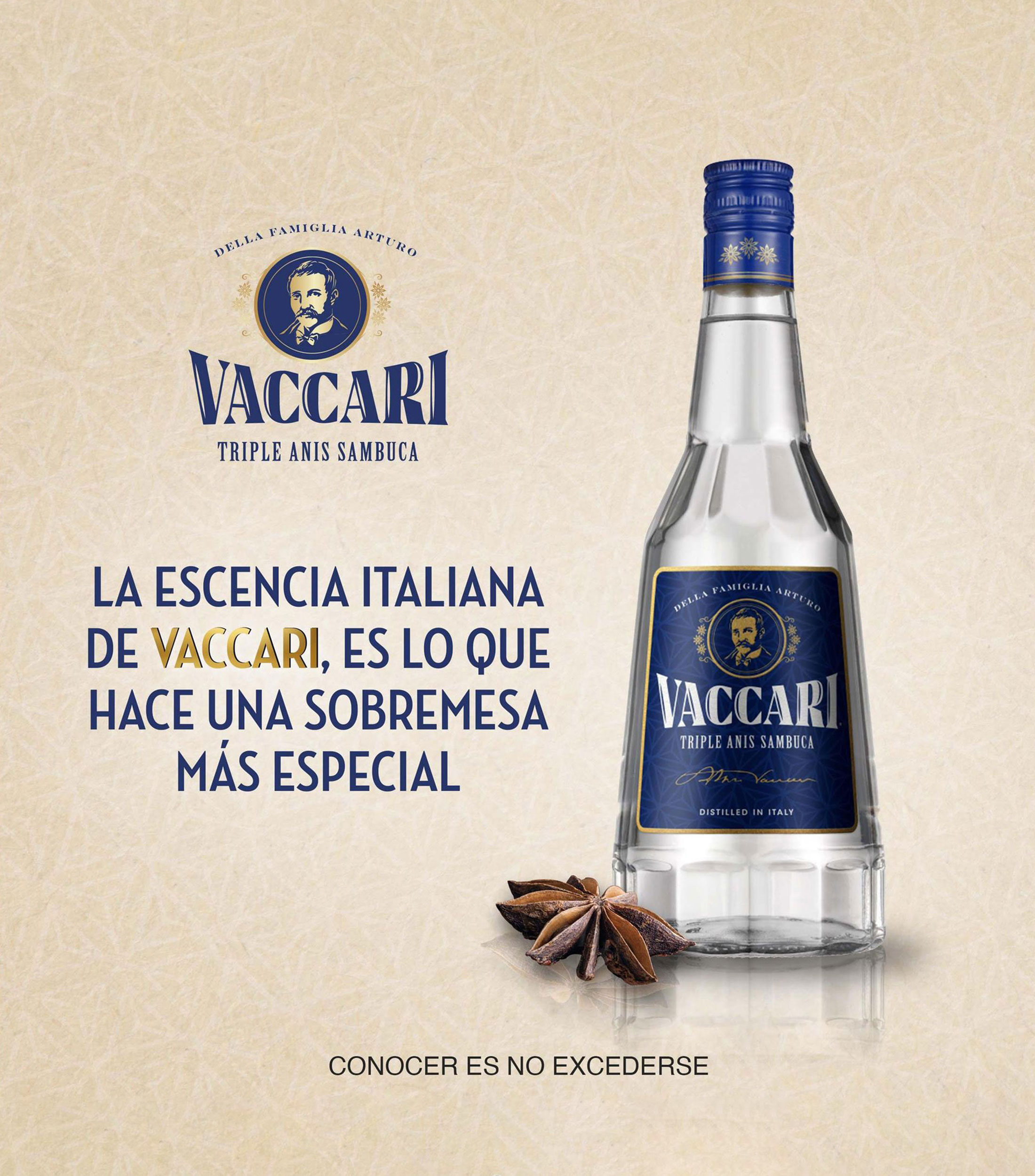 Licor Sambuca, 700 ml