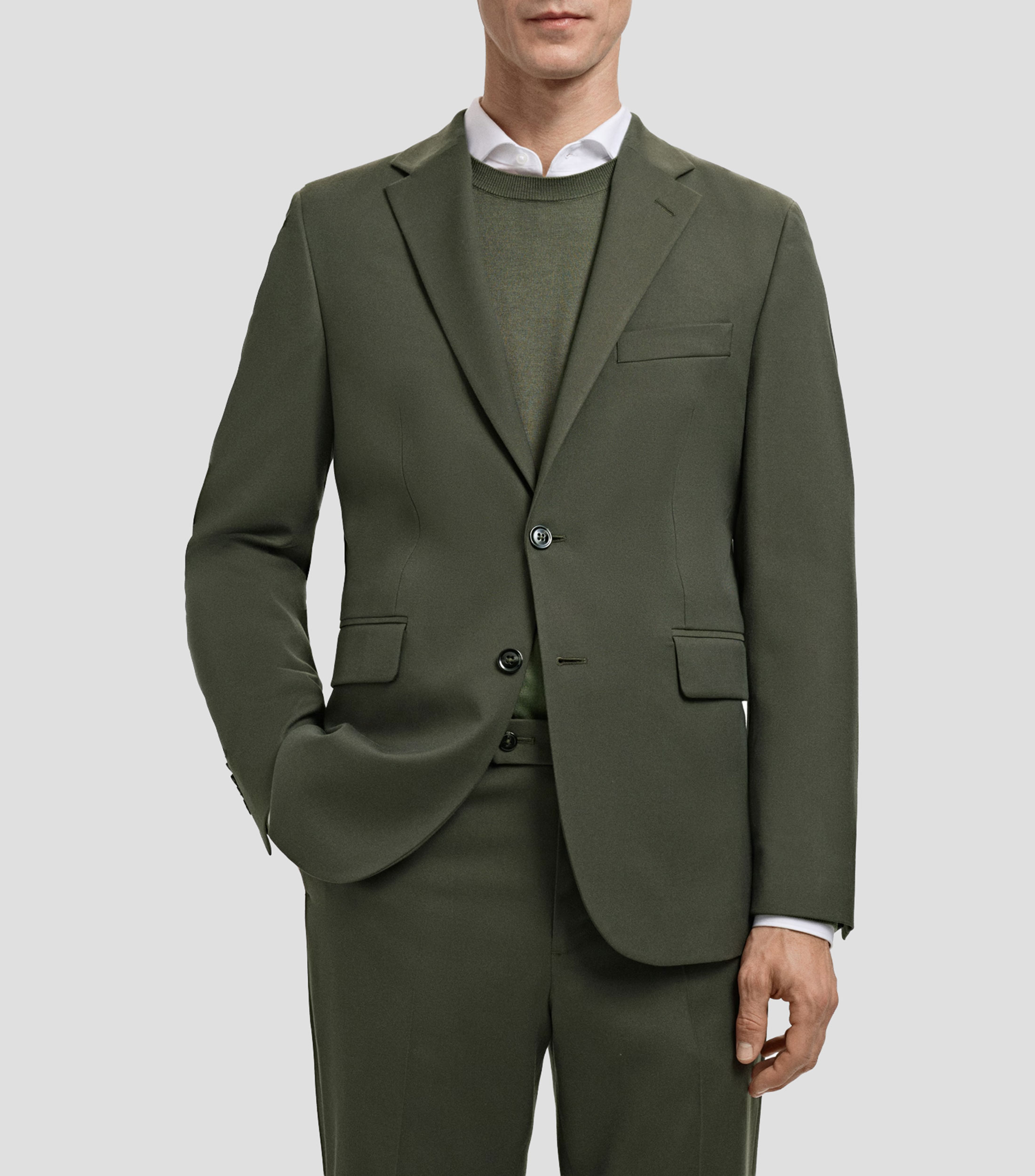 Saco liso Hombre