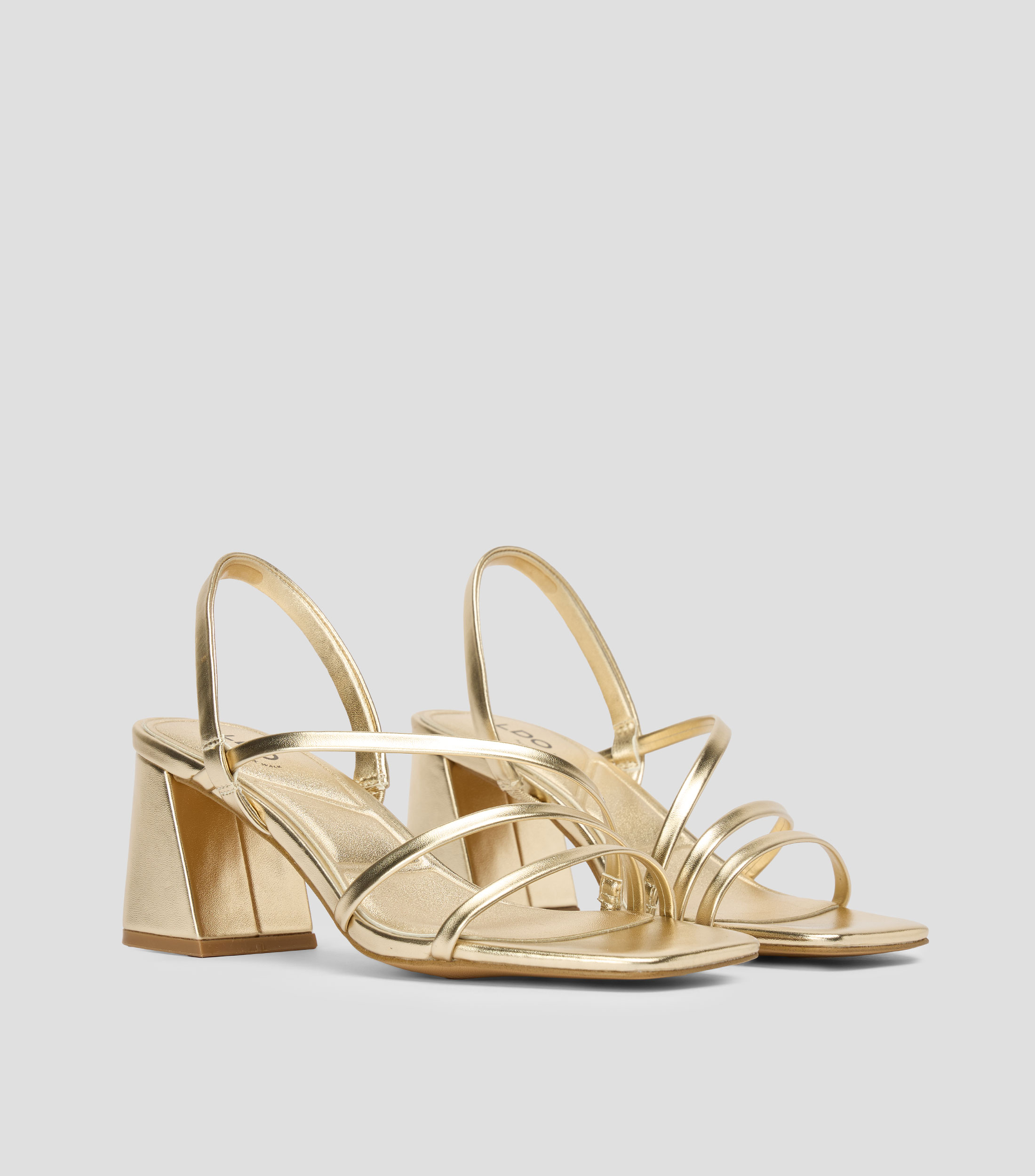 Sandalias tacón alto ancho Atlanticus Mujer