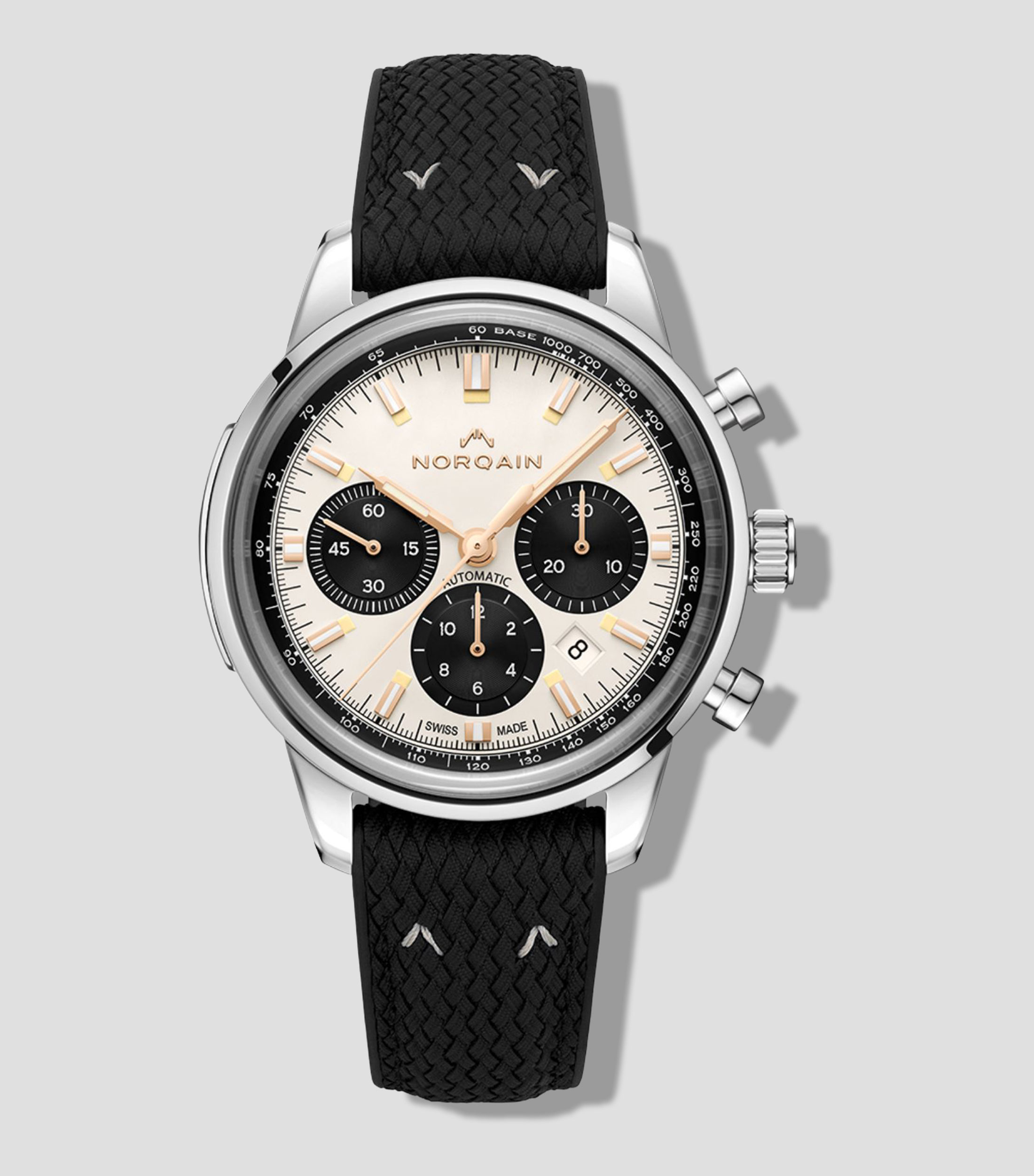 Reloj para Hombre Freedom Chrono Off-White edición especial plateado