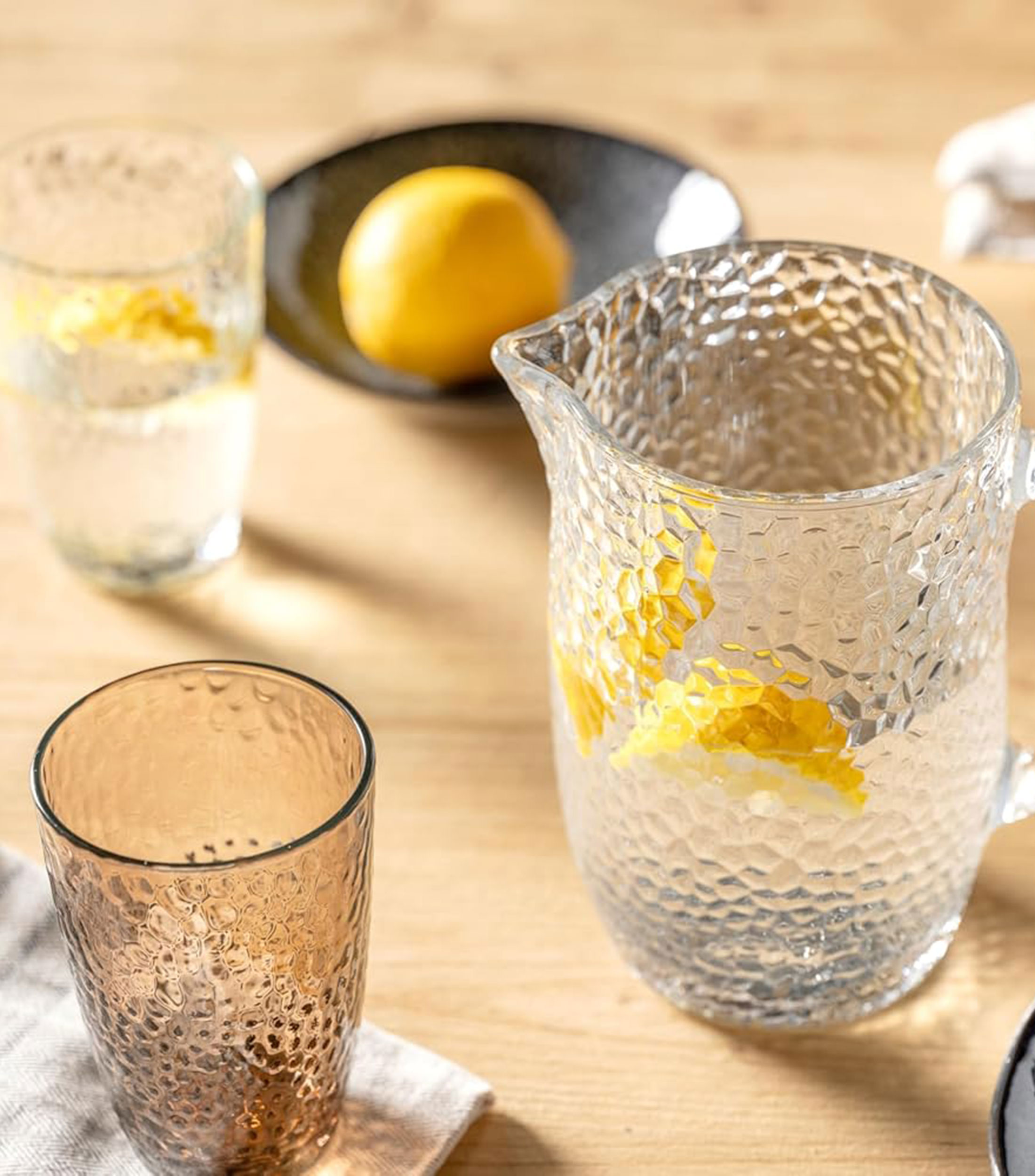 Jarra Salerno de cristal