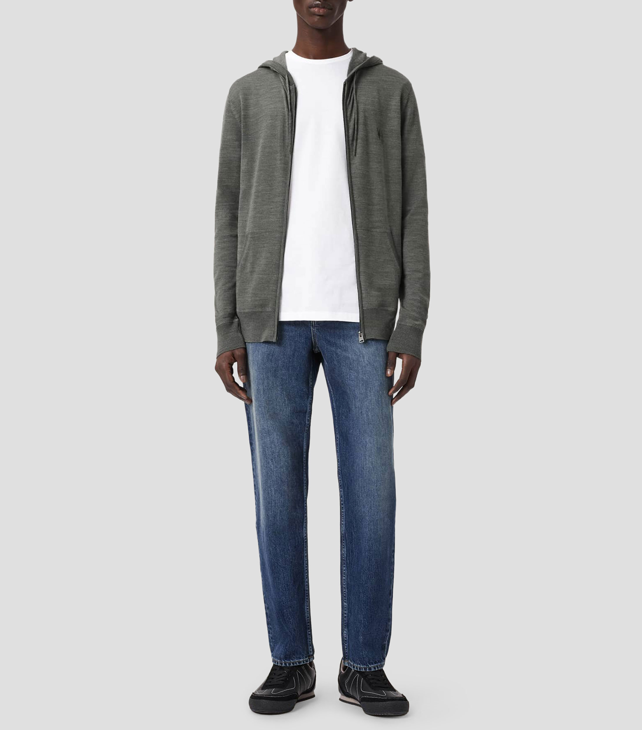 Sudadera con cierre y capucha Hombre