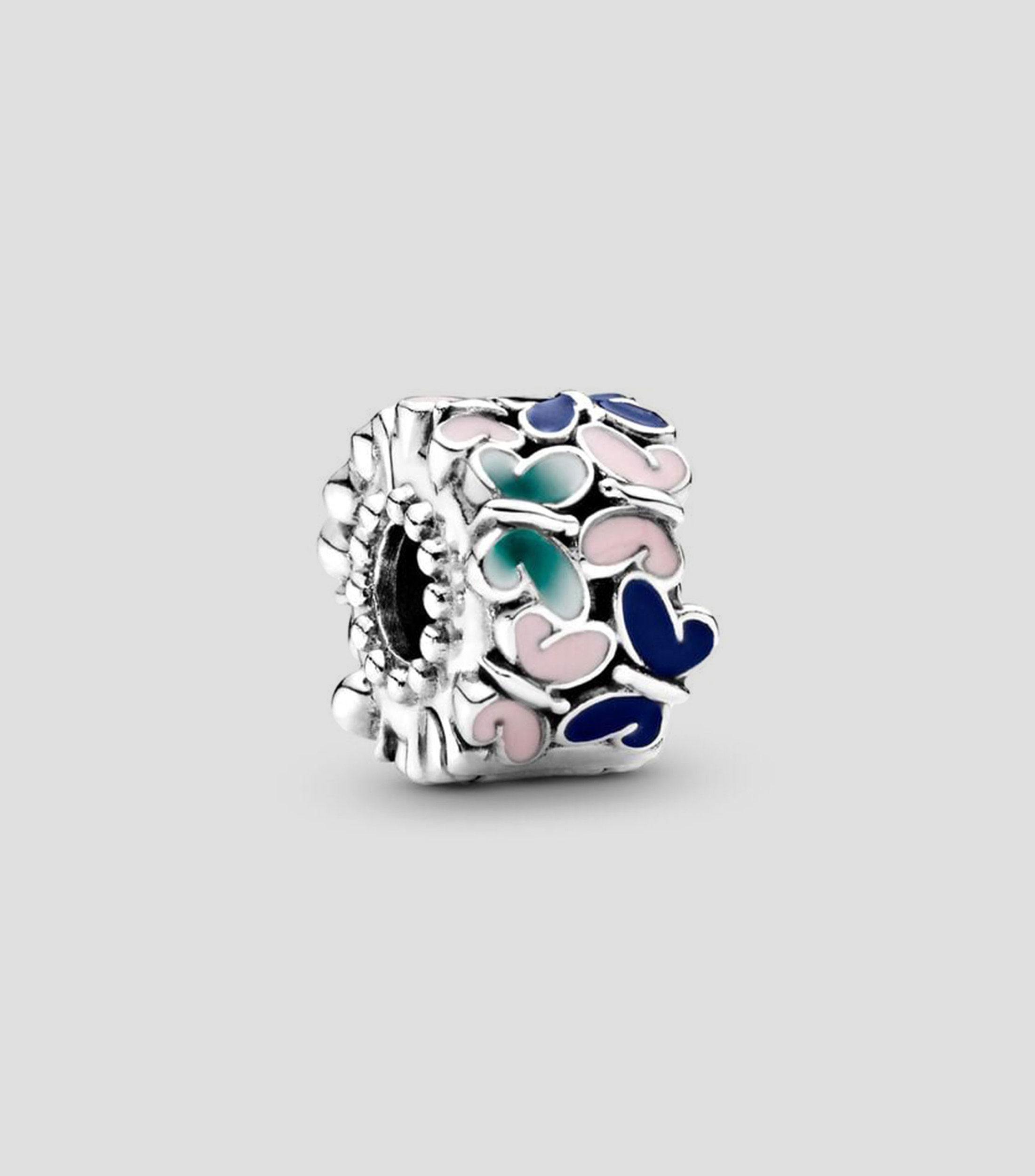 Charm Clip Mariposas en plata .925 Pandora Moments Mujer