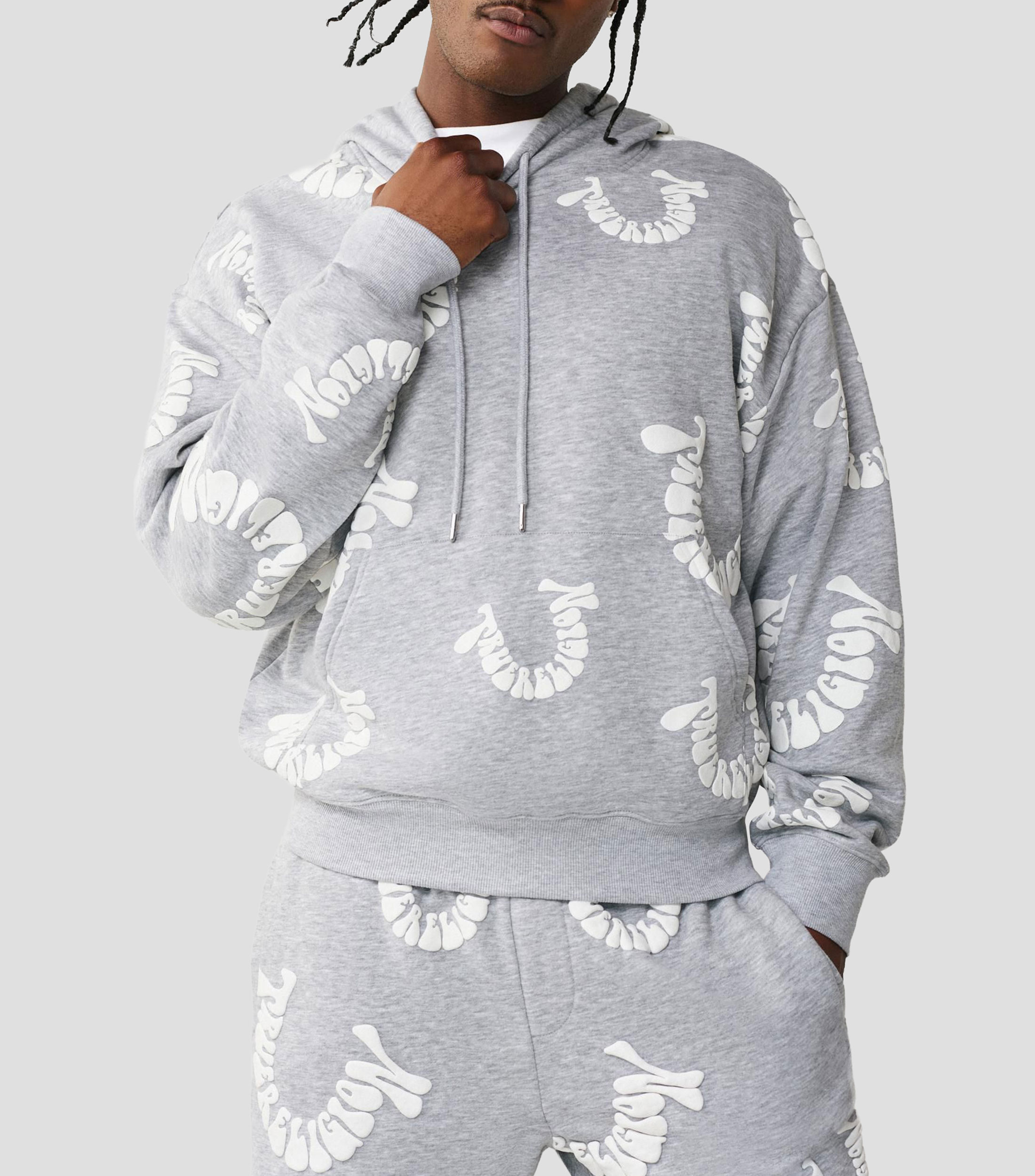 Sudadera canguro con capucha Hombre