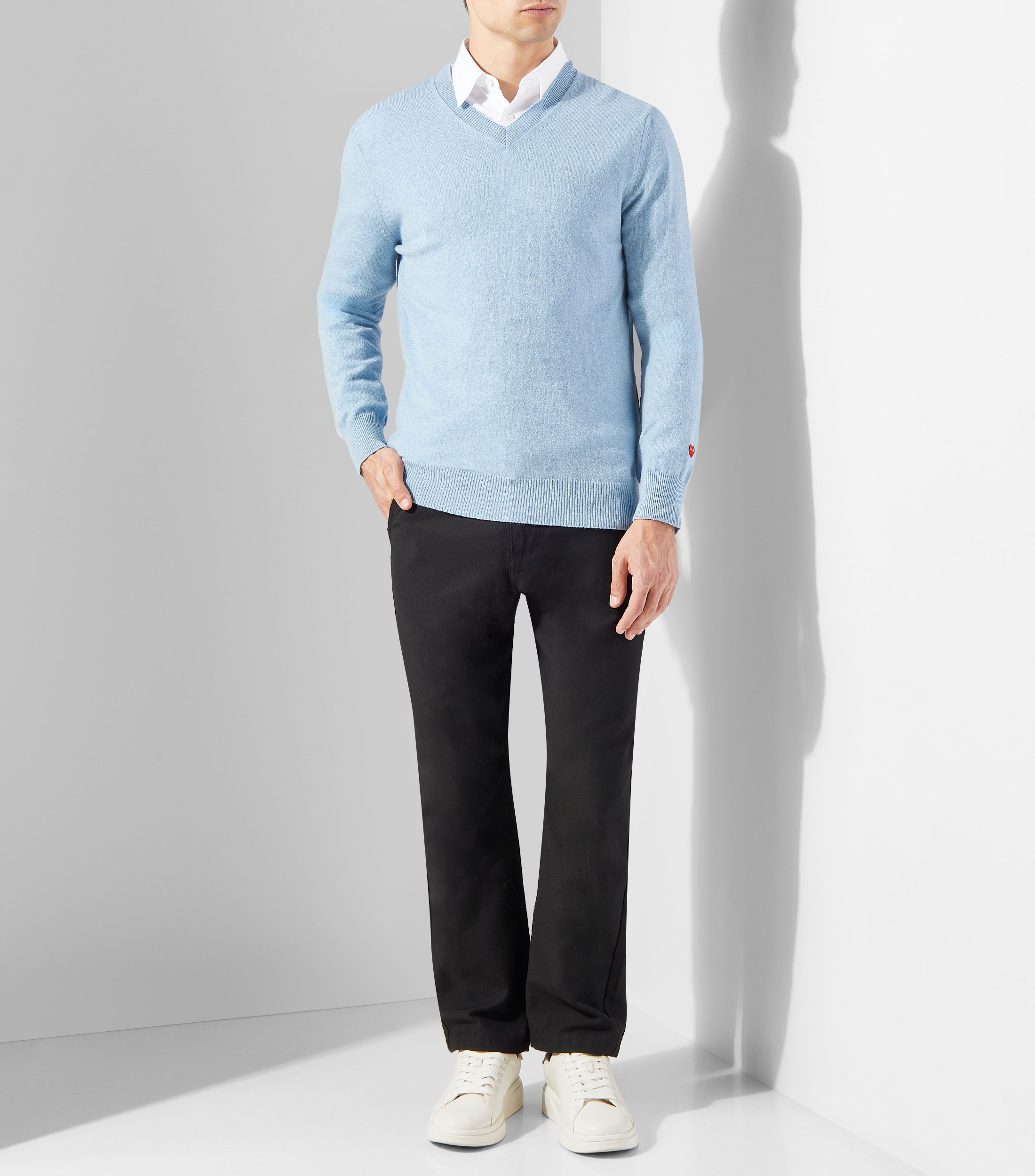 Sueter cuello V Hombre