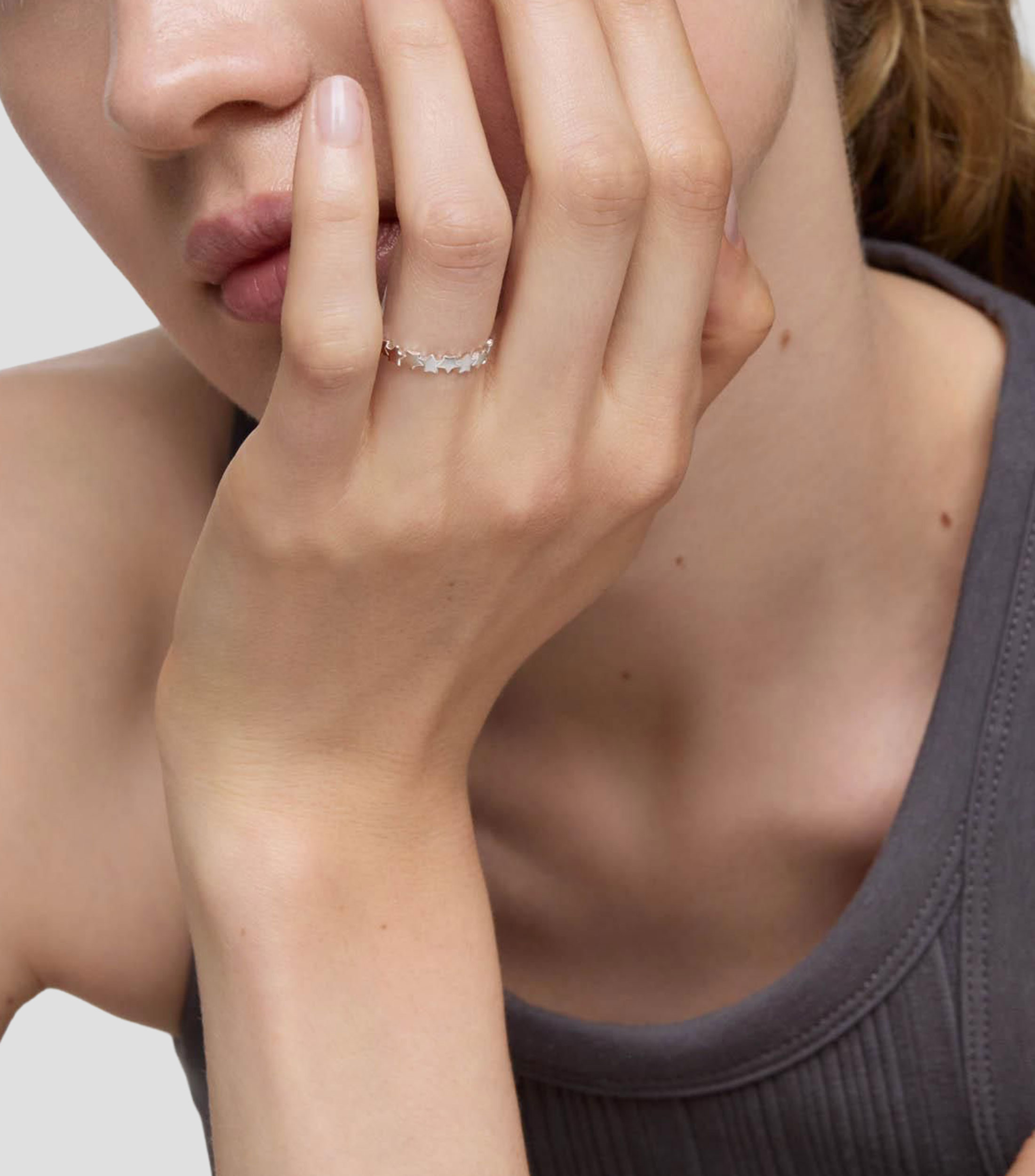 Anillo en plata .925 Motivos Mujer