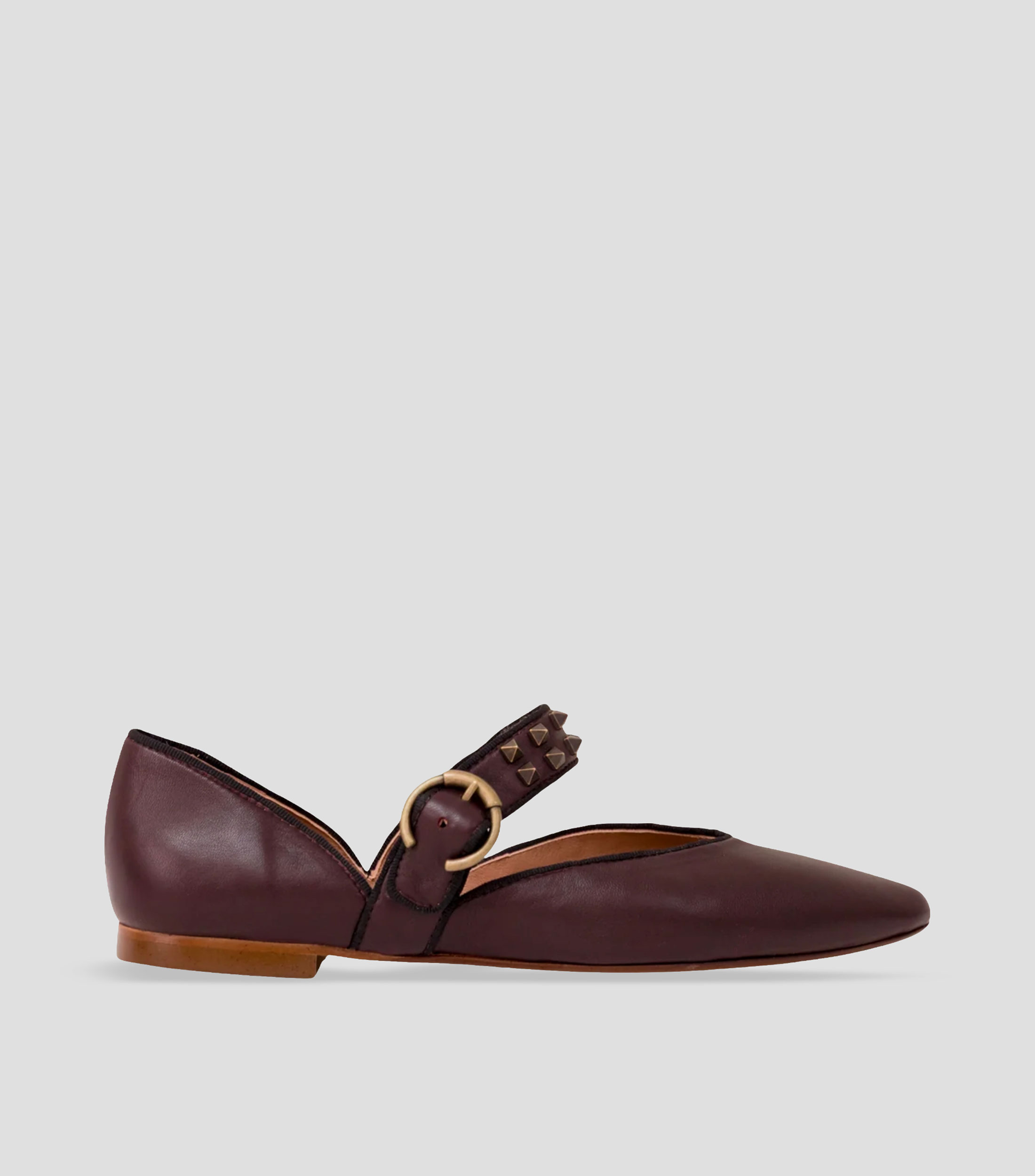 Zapatos casuales mary jane Sabrina en piel Mujer