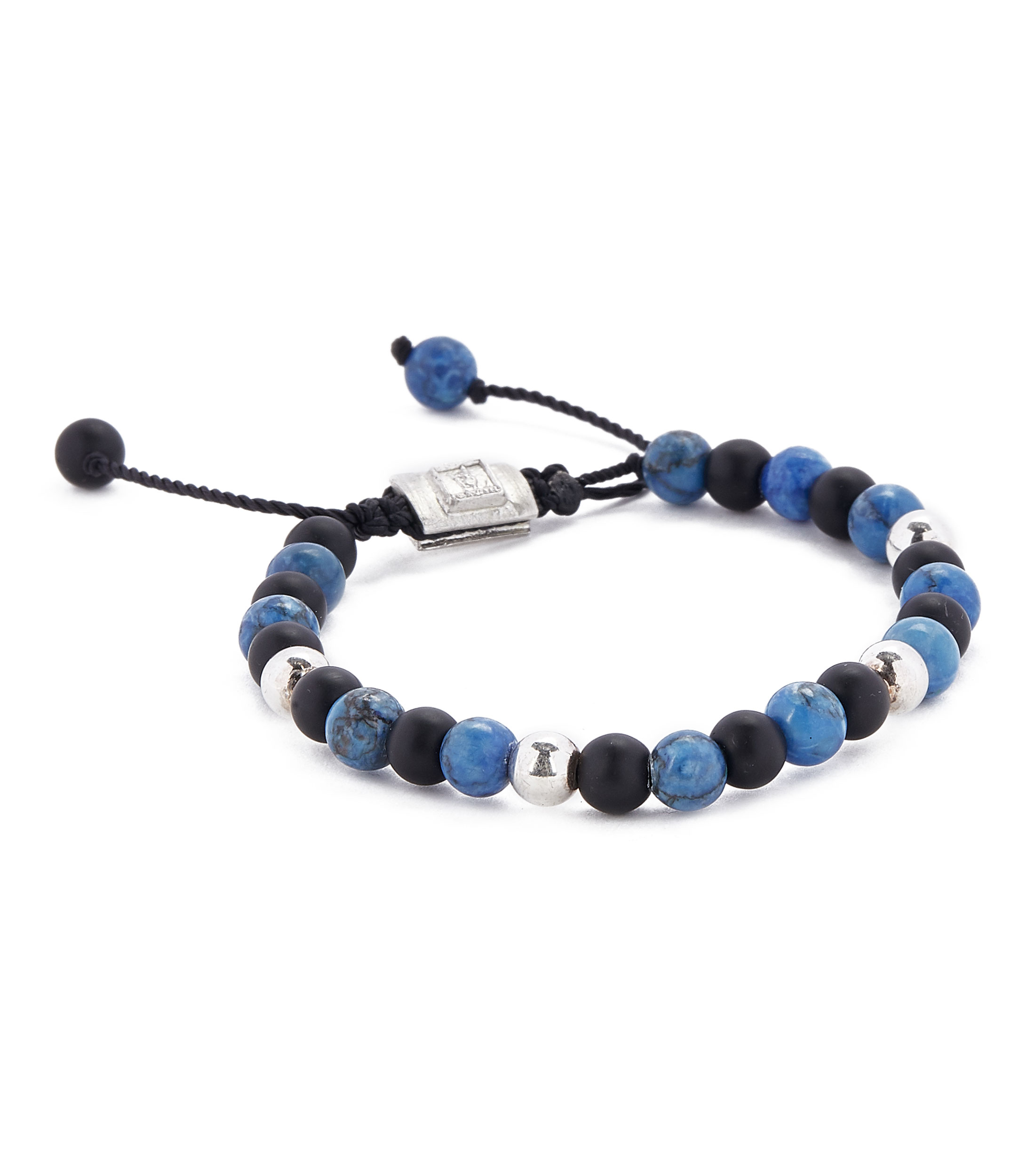 Pulsera Pink and Gray Eye Tiger Hombre