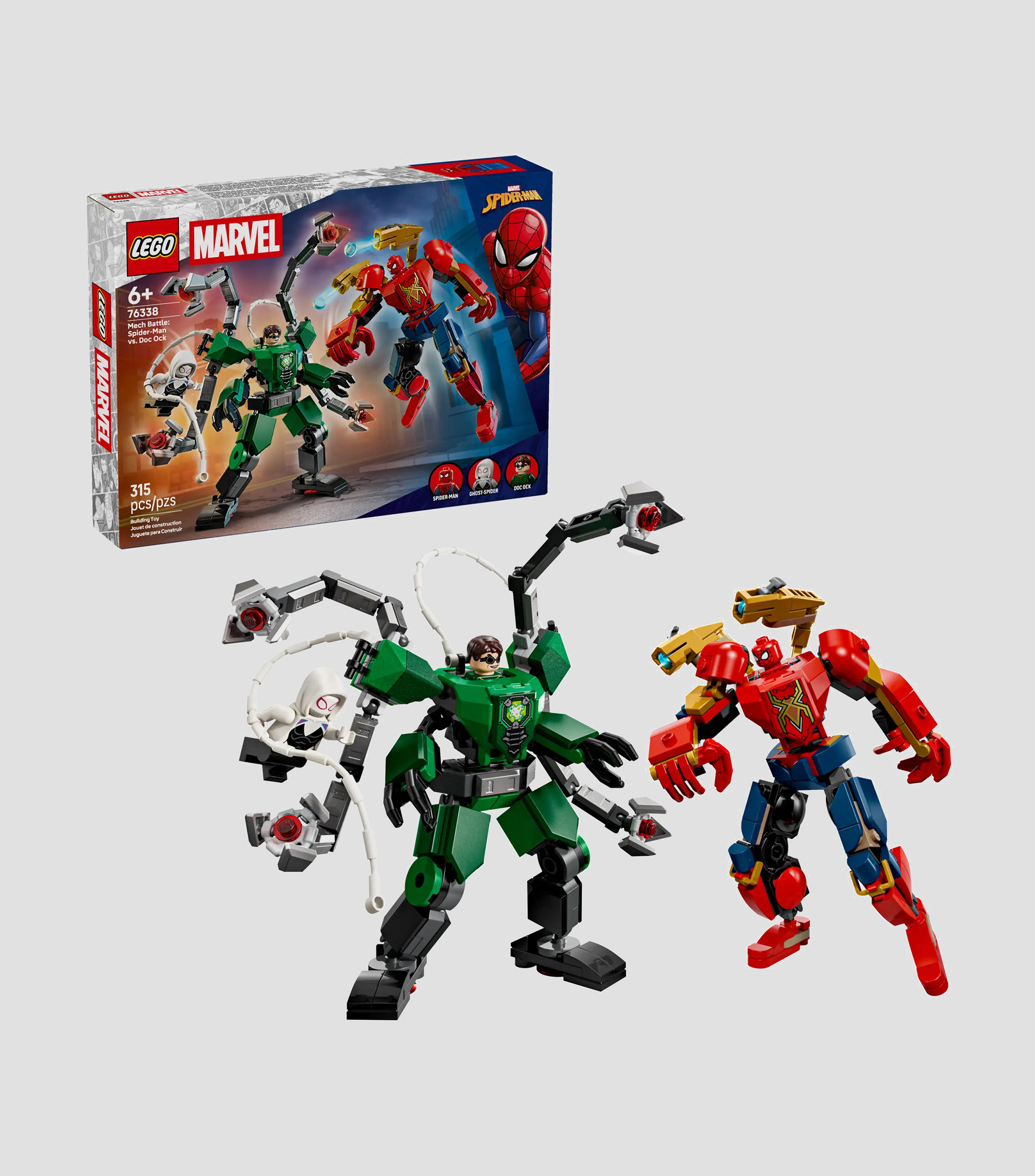 Lego Marvel, Batalla de Armaduras Robóticas: Spider-Man vs. Doc Ock