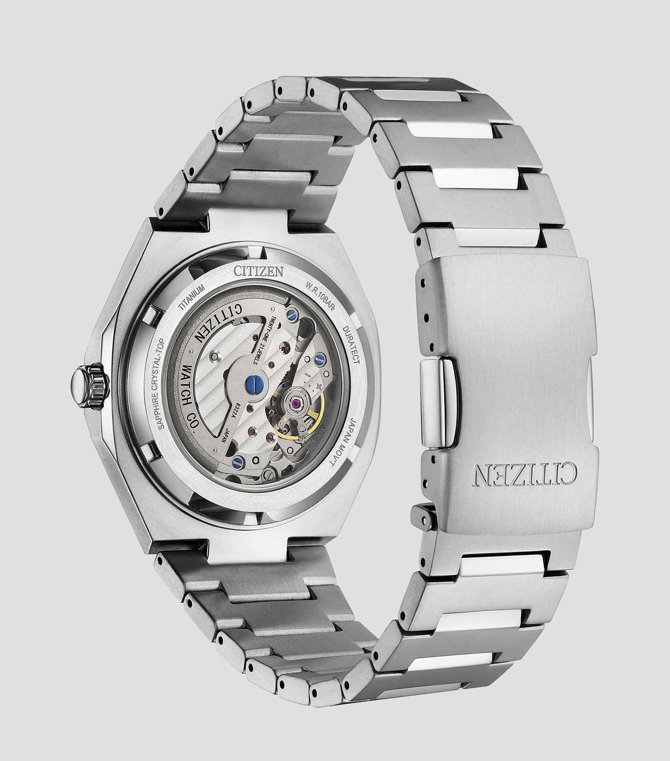 Reloj para Hombre Zenshin 60 Mechanical Deportivo Plateado