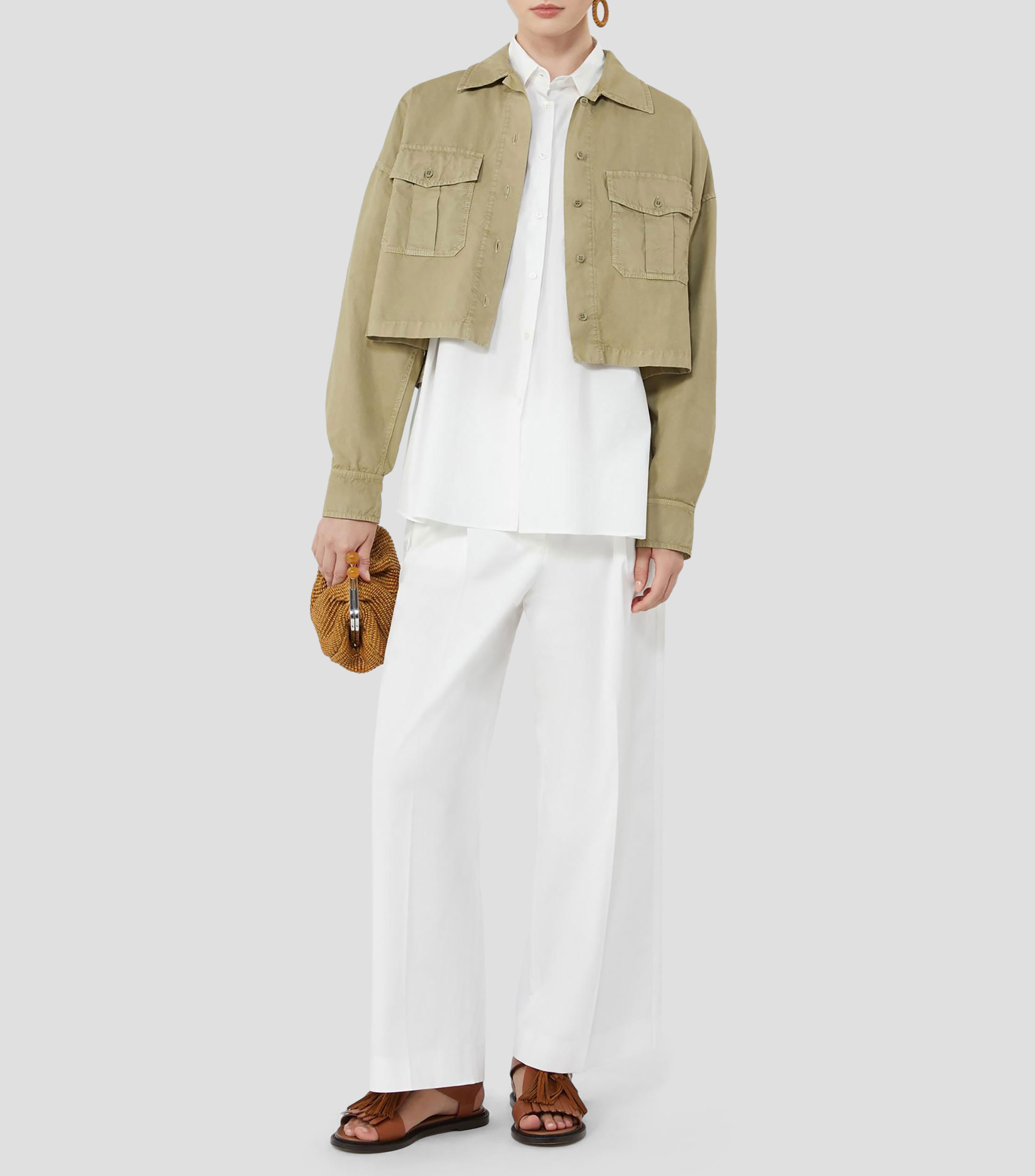 Pantalón Bellico liso Mujer