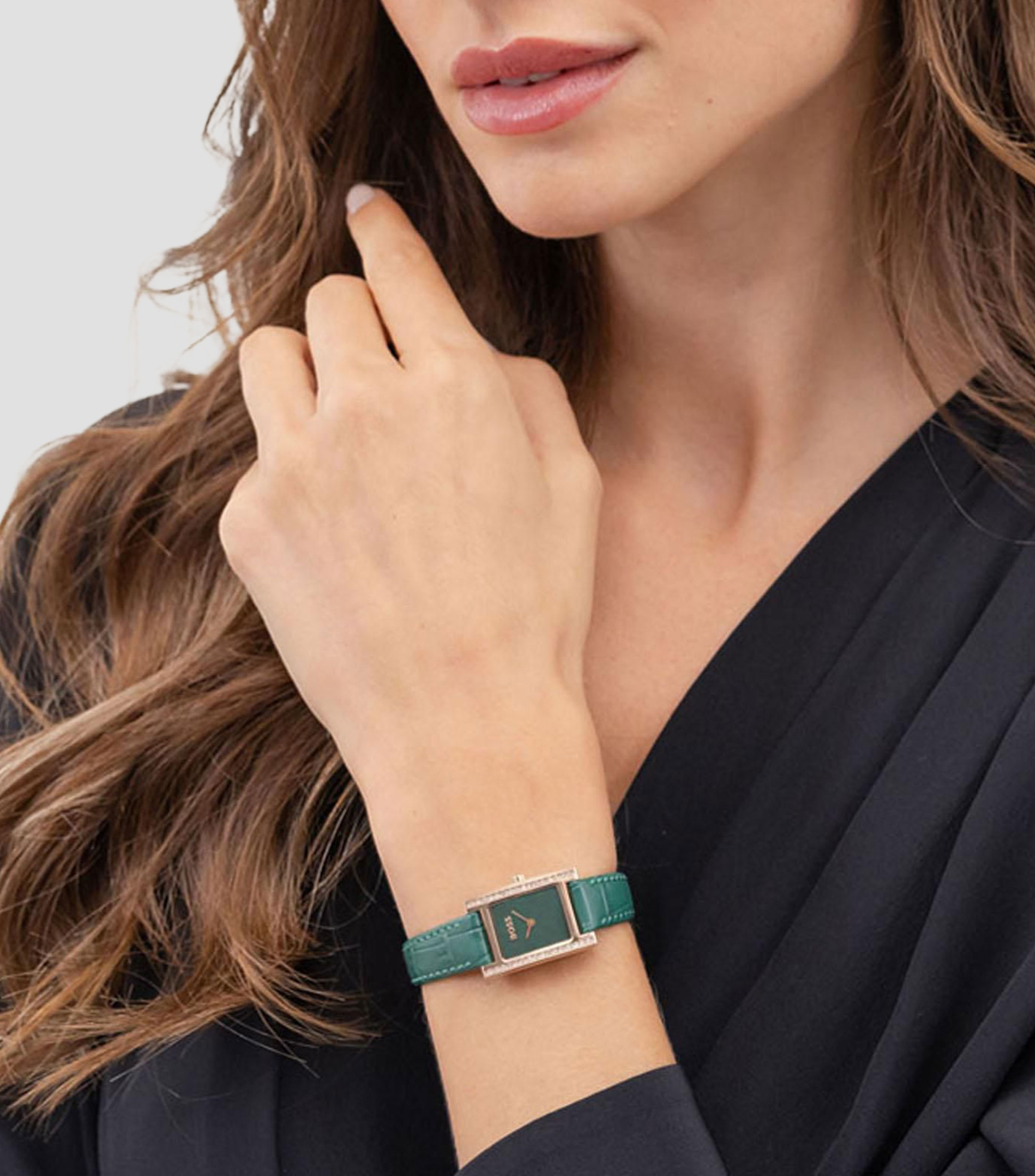 Reloj para Mujer Lucy Precious, Dorado, Verde