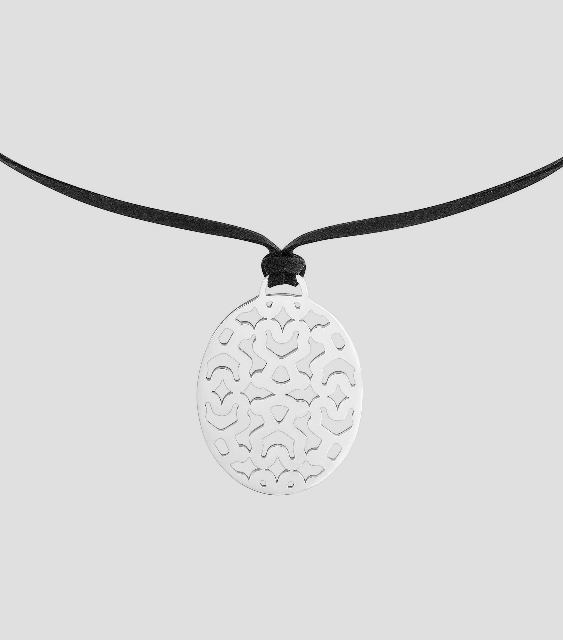 Collar largo troquelado Kaos Mujer