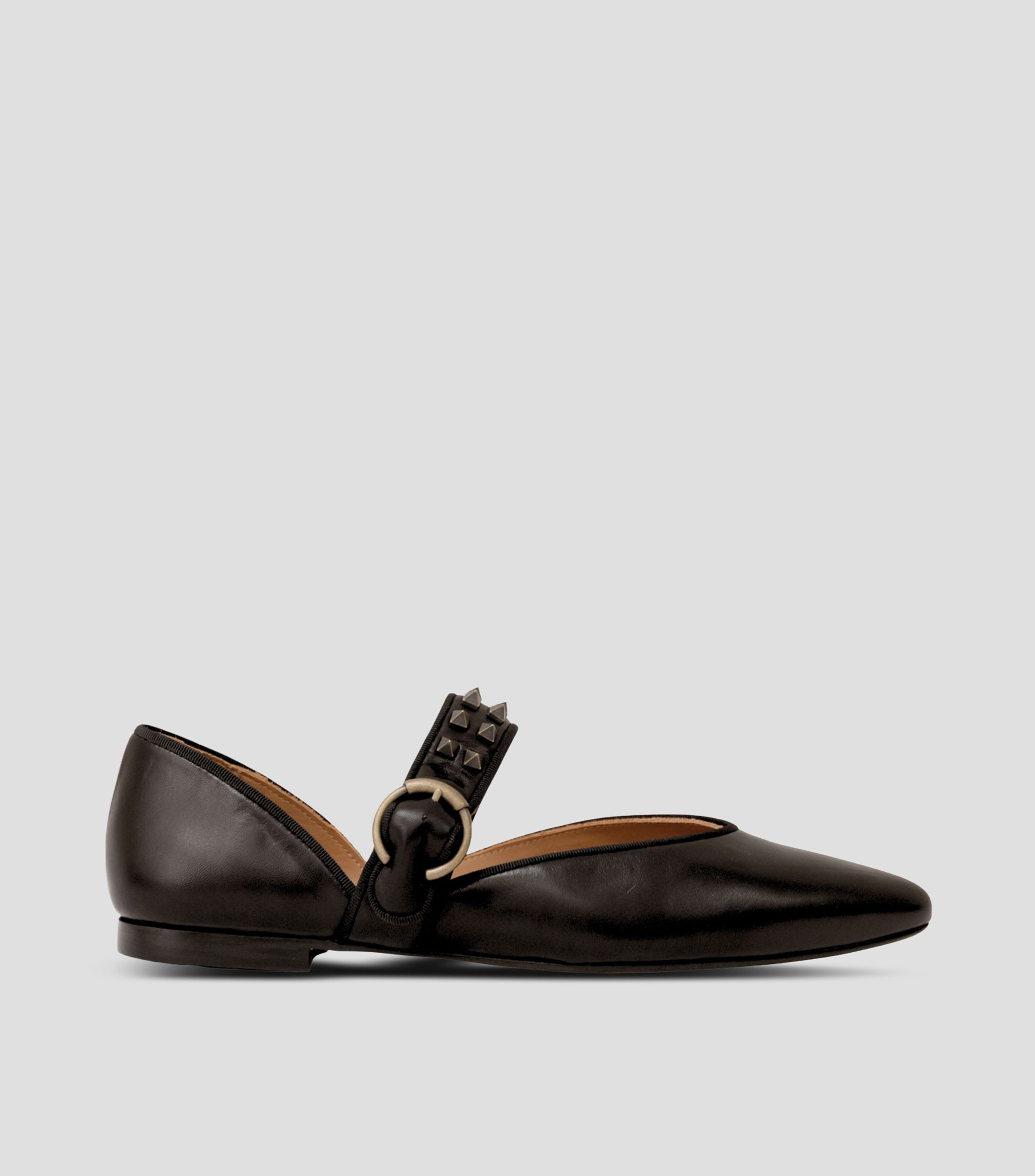 Zapatos casuales mary jane Sabrina en piel Mujer