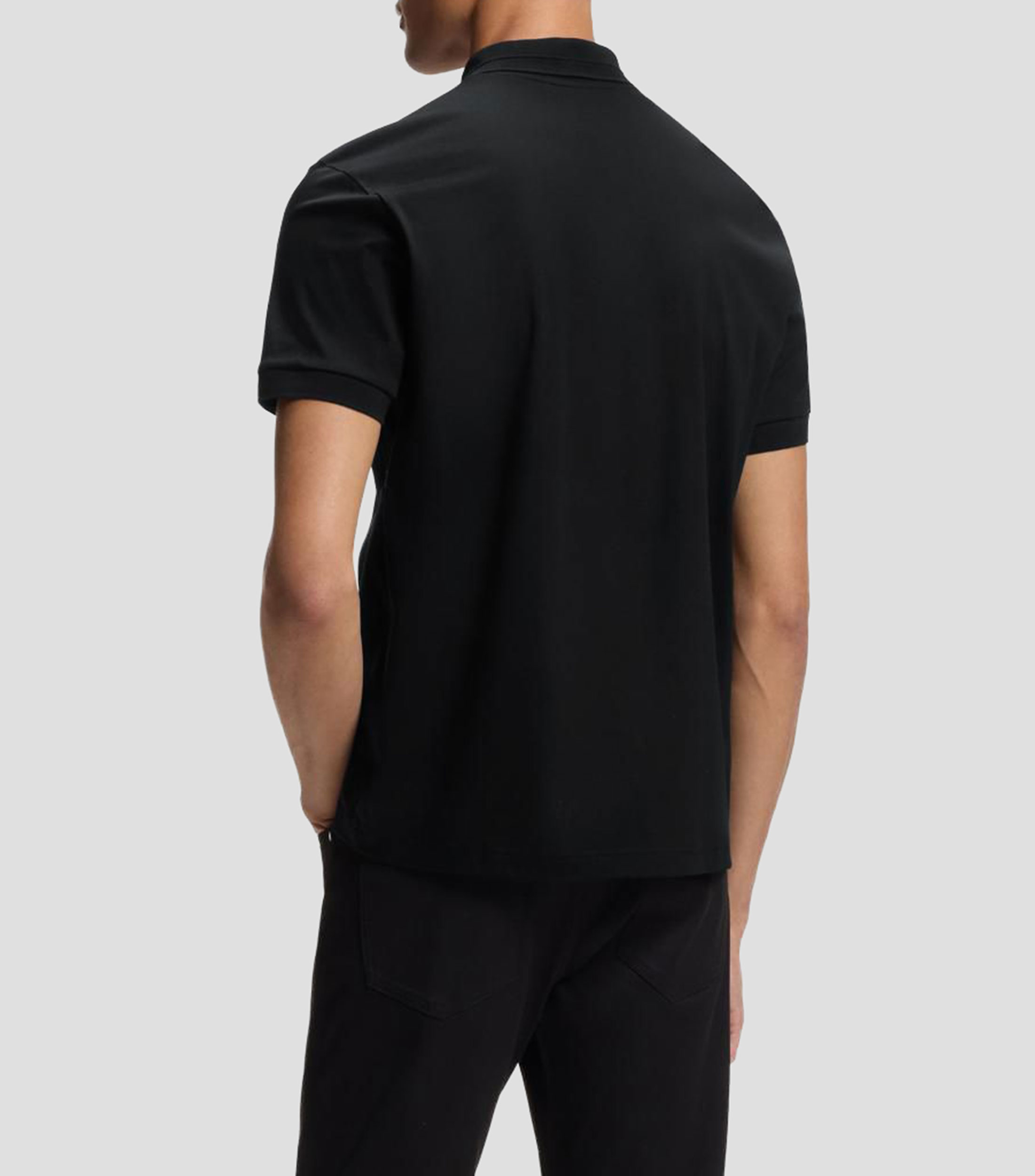 Polo Porsche x Boss en algodón mercerizado Hombre
