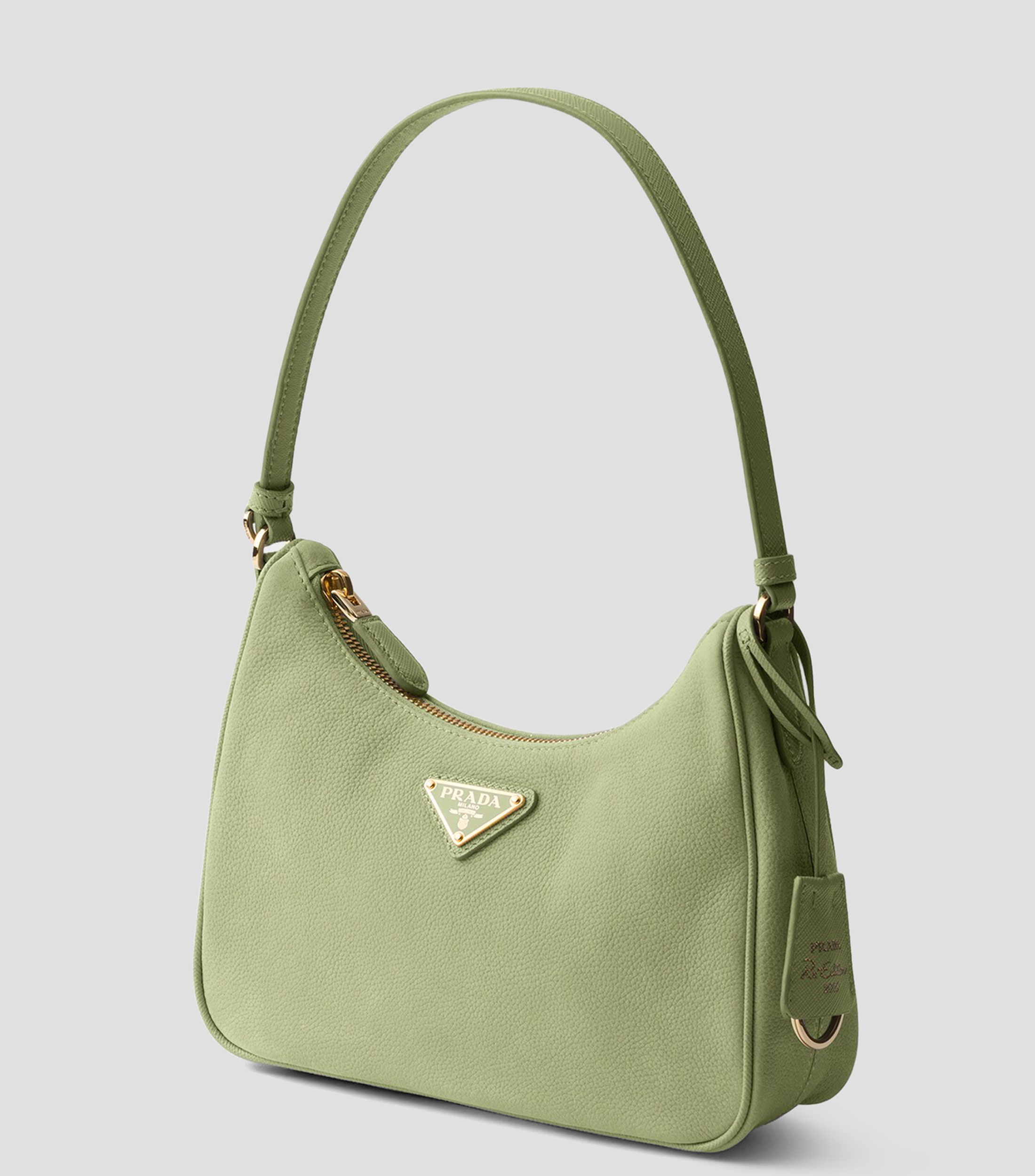 Minibolsa Prada Re-Edition 2005 de piel nobuk y saffiano Mujer