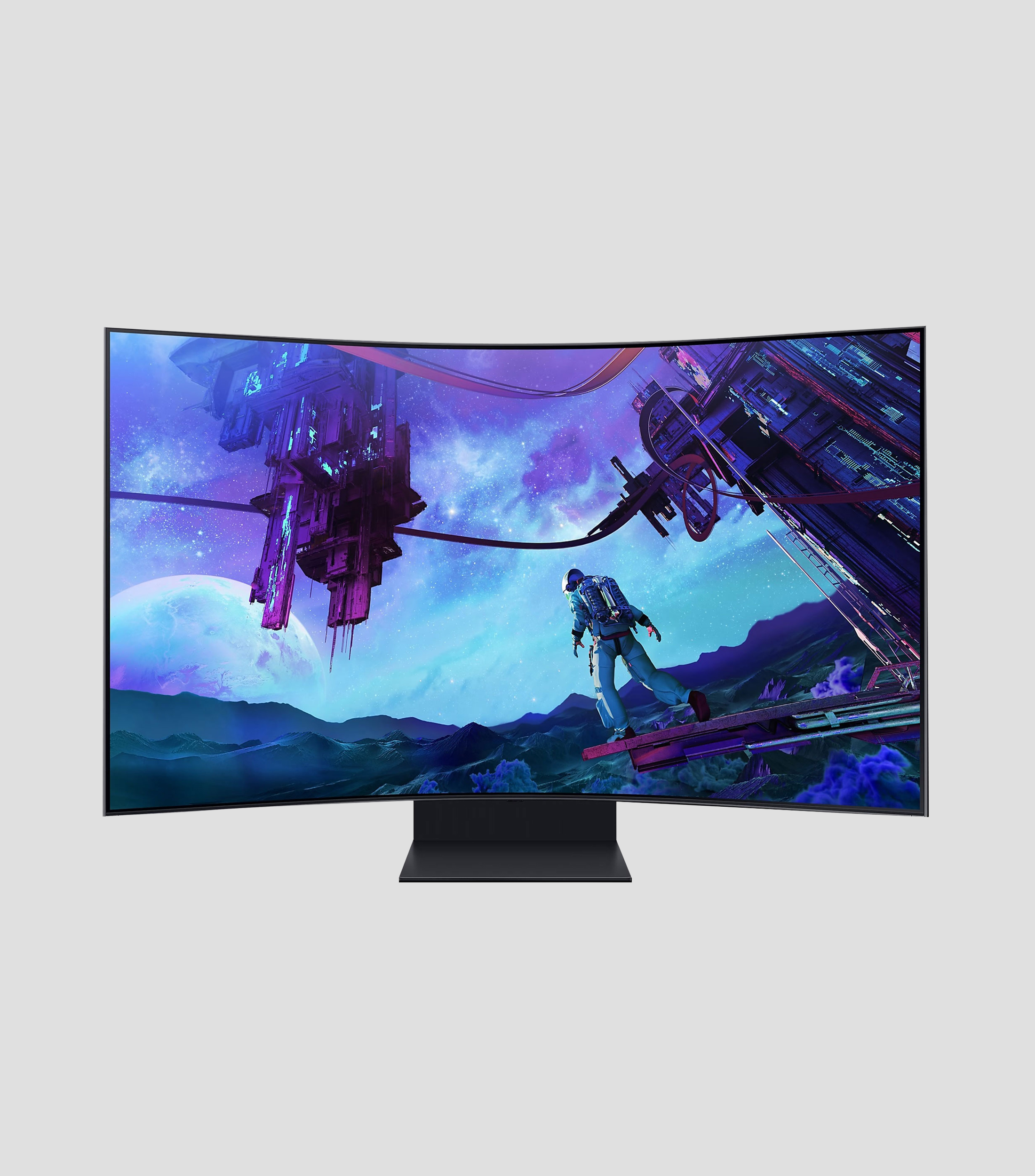 Monitor Gamer 55 Pulgadas Curva Odyssey Ark 4K 165 Hz 1 ms LS55CG970NLXZX