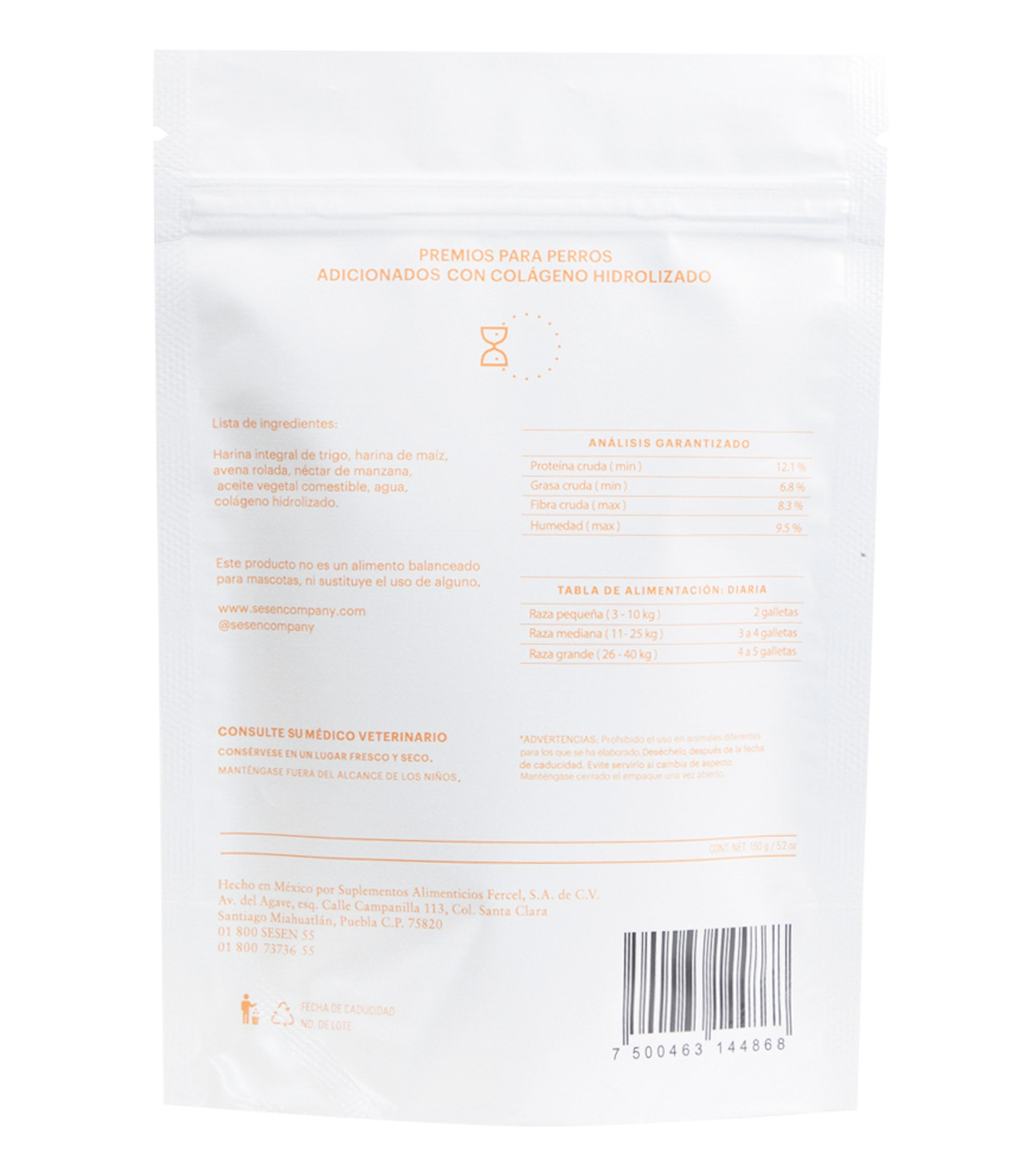 Snacks para perro Manzana, 150 g